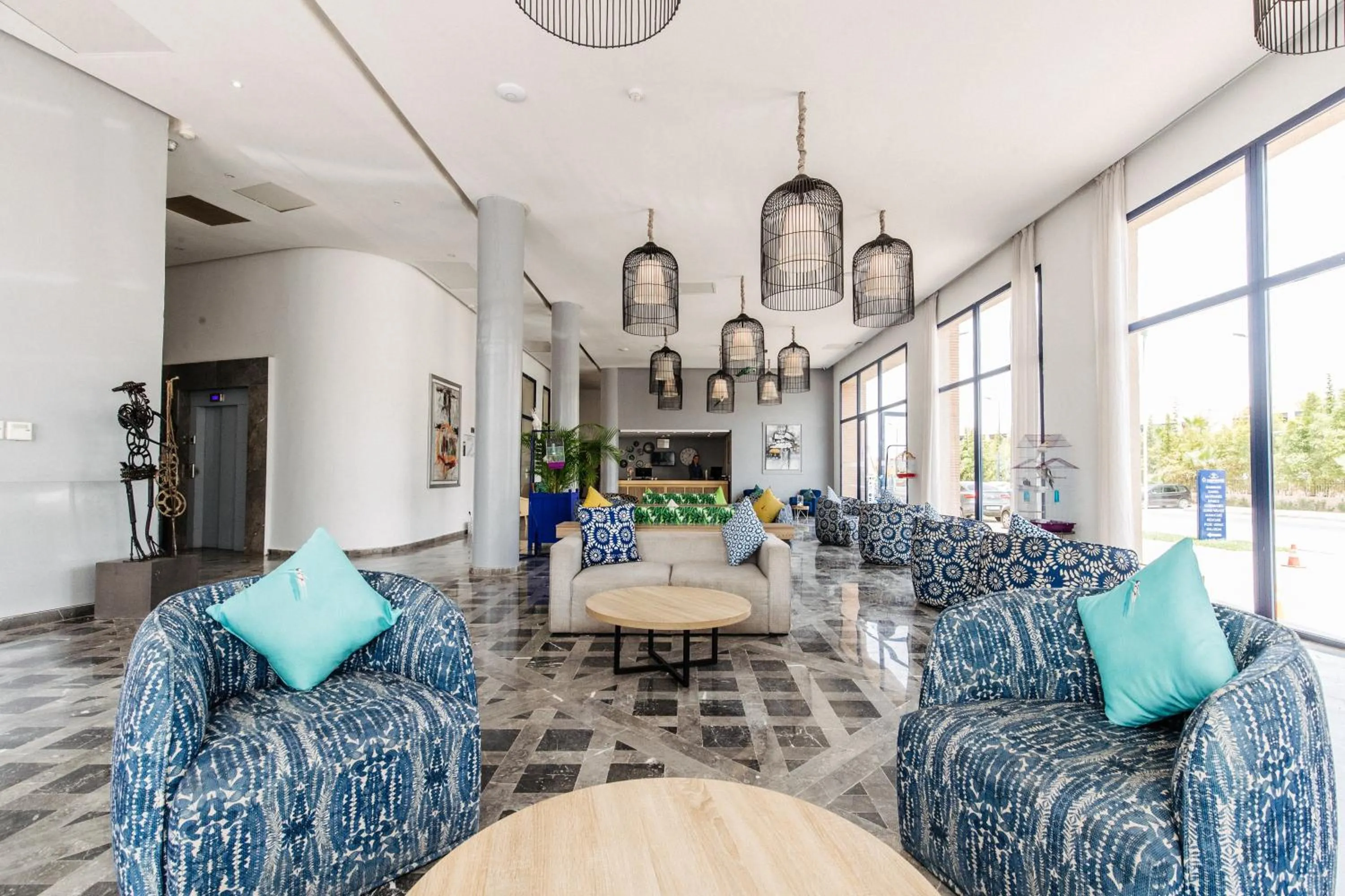 Lobby or reception in Wazo Appart-Hôtel