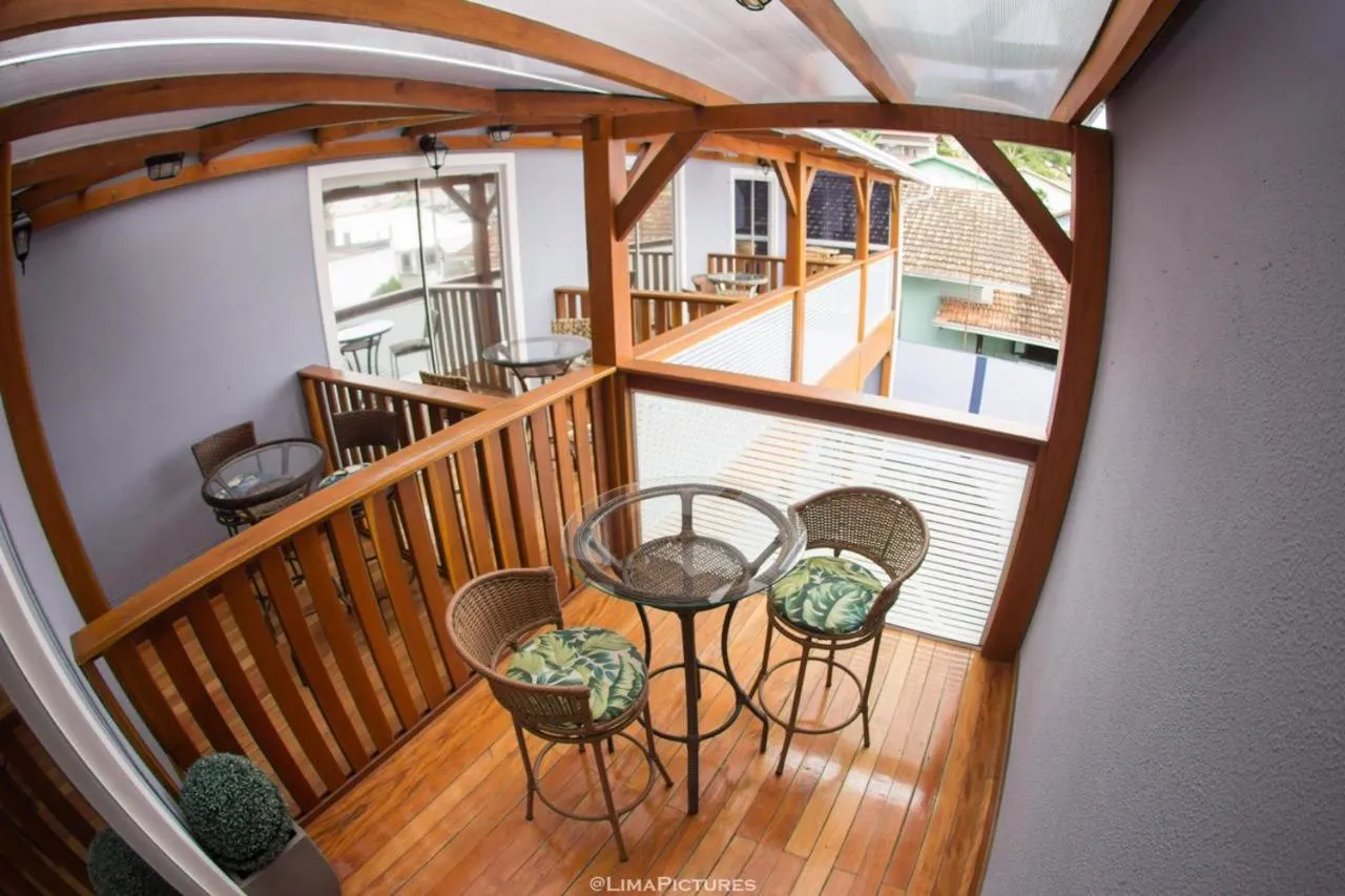 Balcony/Terrace in Pousada Villarejo Armação