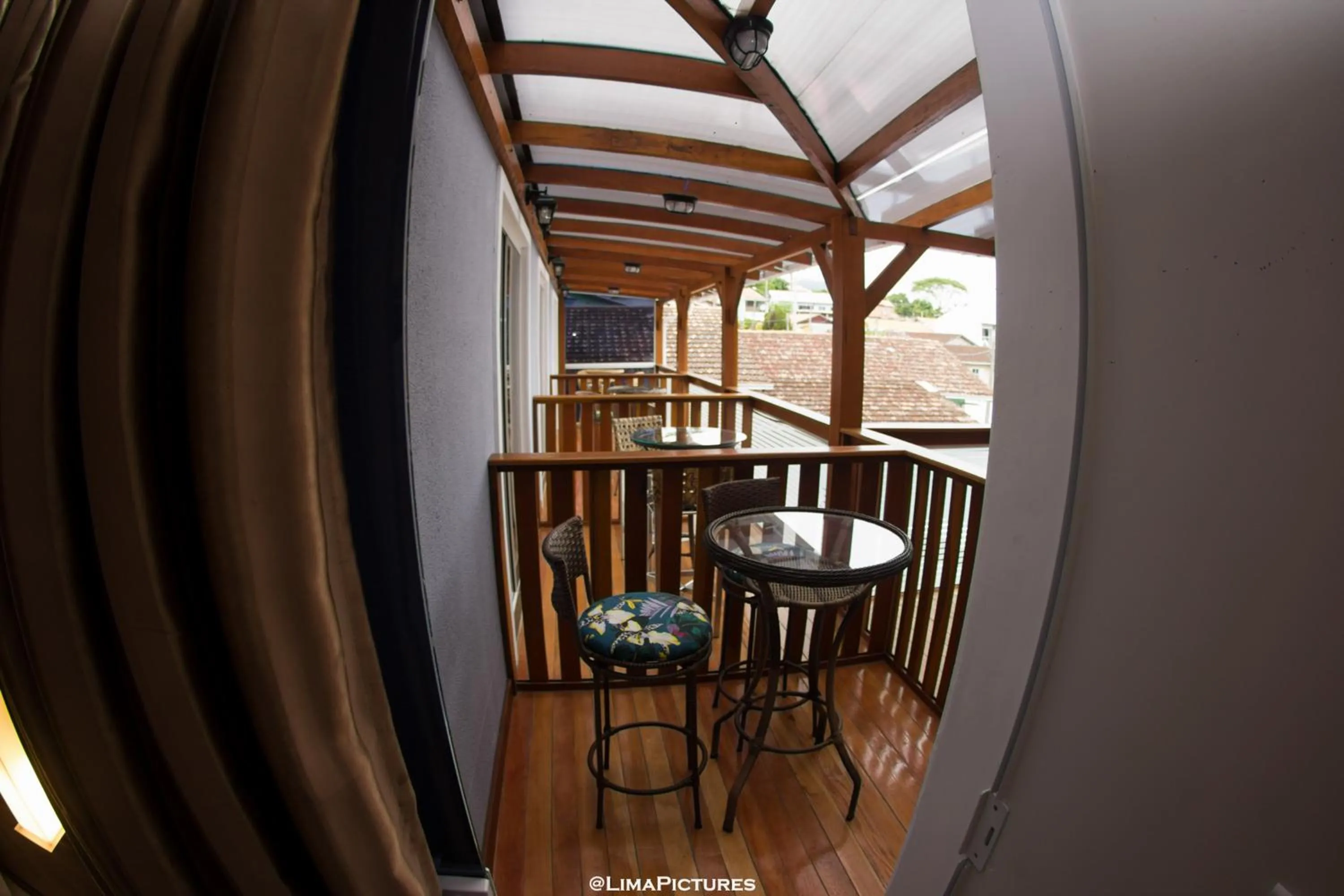 Balcony/Terrace in Pousada Villarejo Armação