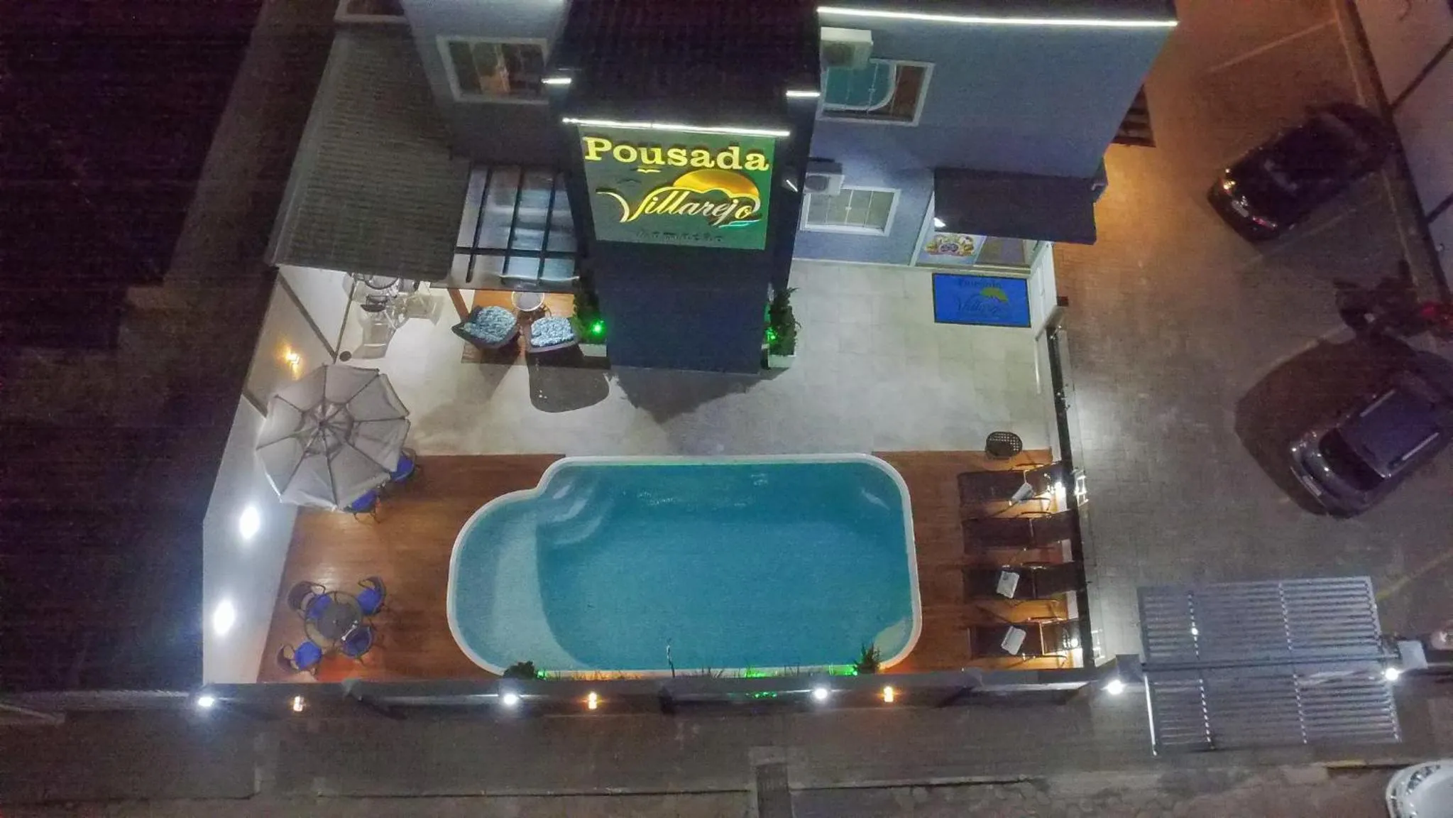 Night in Pousada Villarejo Armação