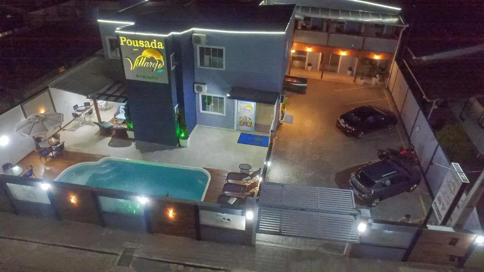 Night in Pousada Villarejo Armação