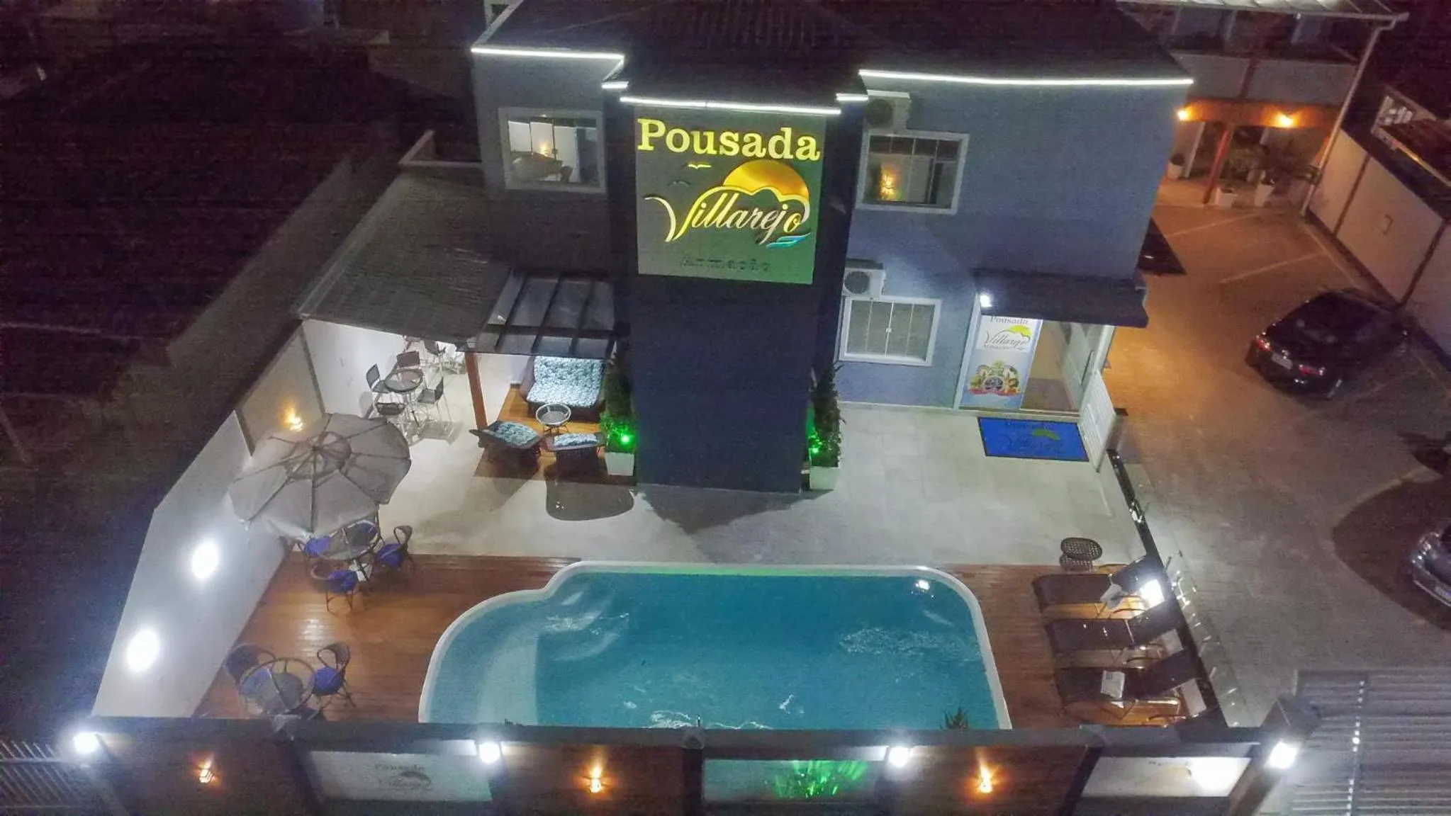 Night in Pousada Villarejo Armação