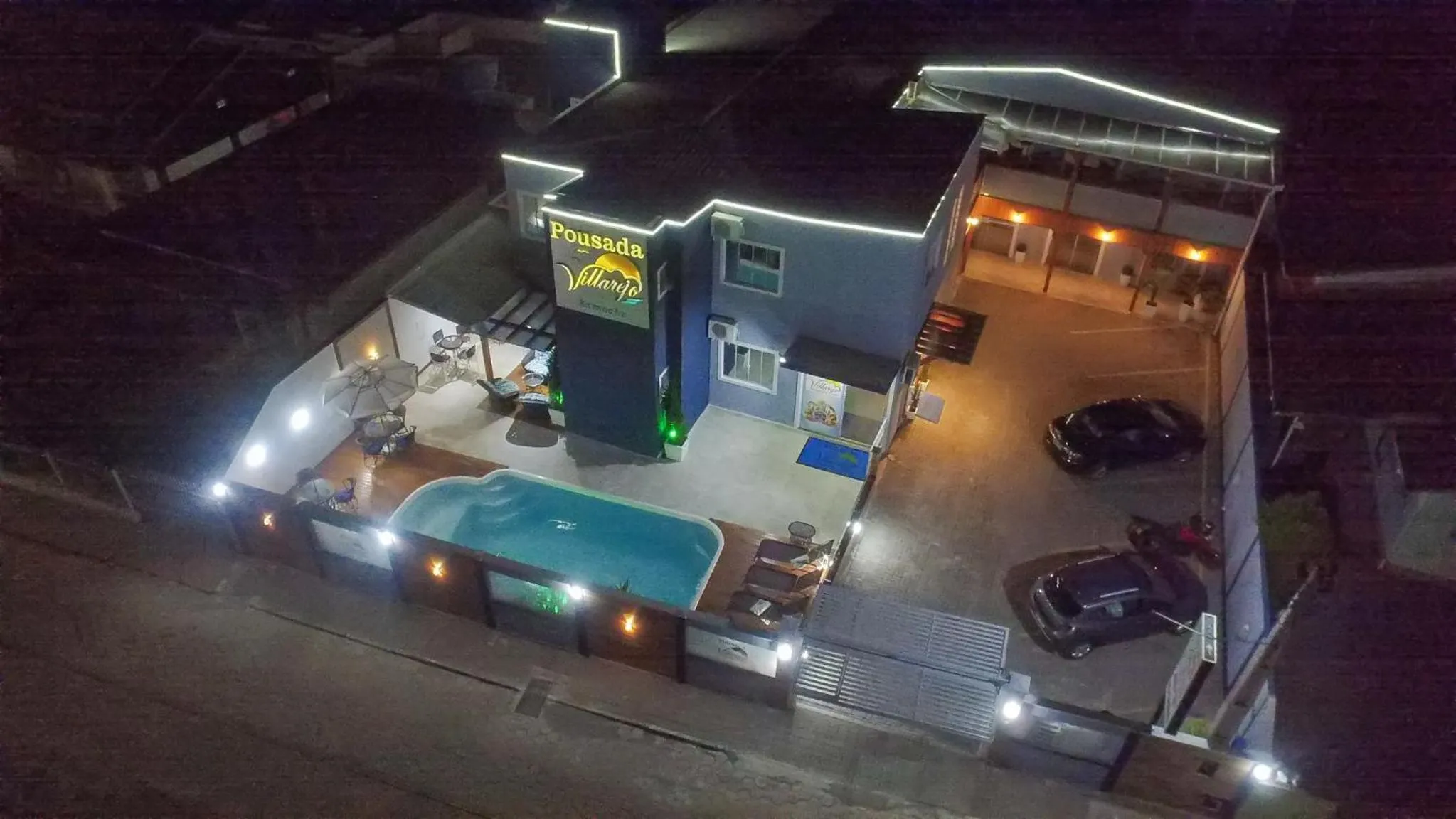 Bird's eye view in Pousada Villarejo Armação