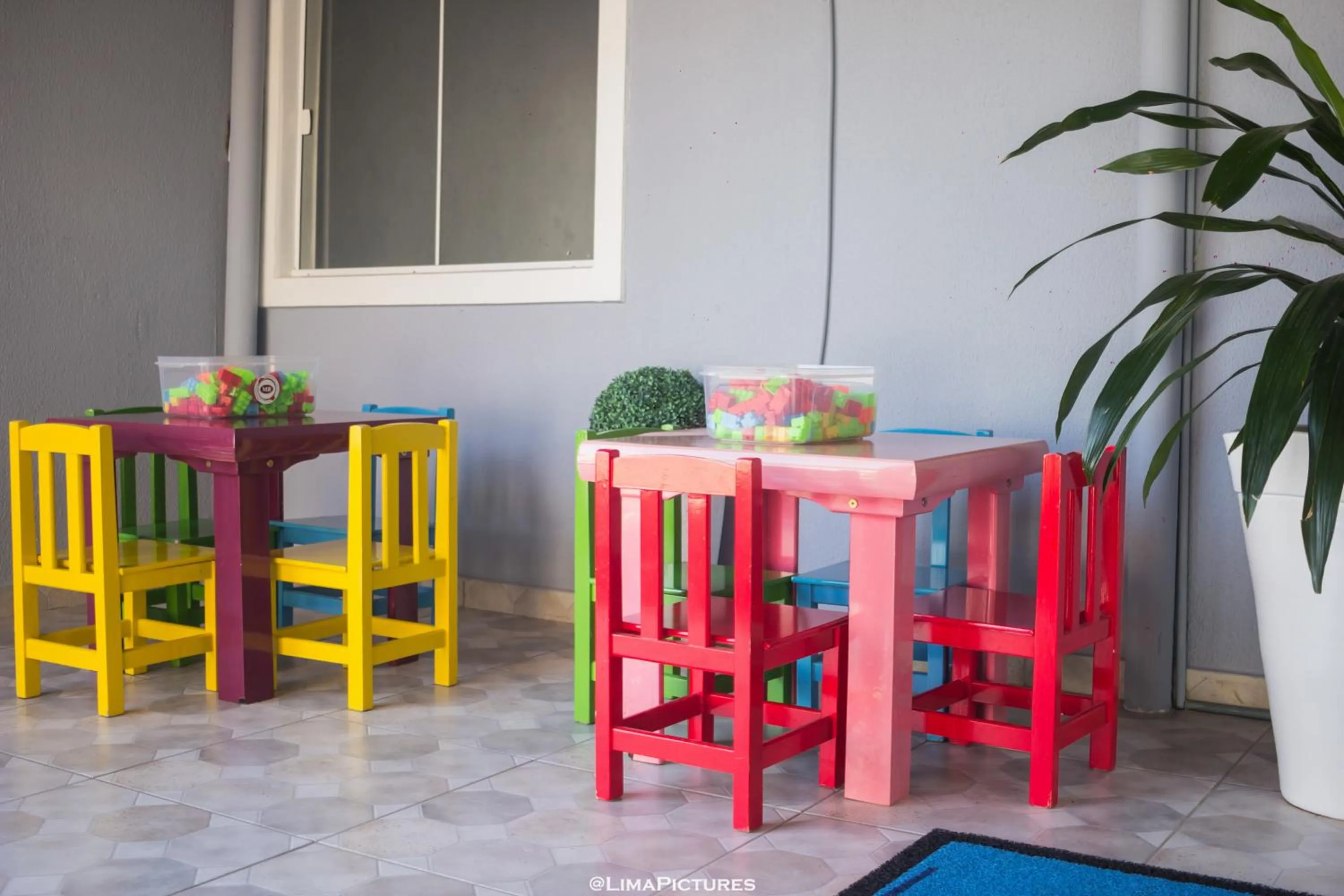 Seating area in Pousada Villarejo Armação