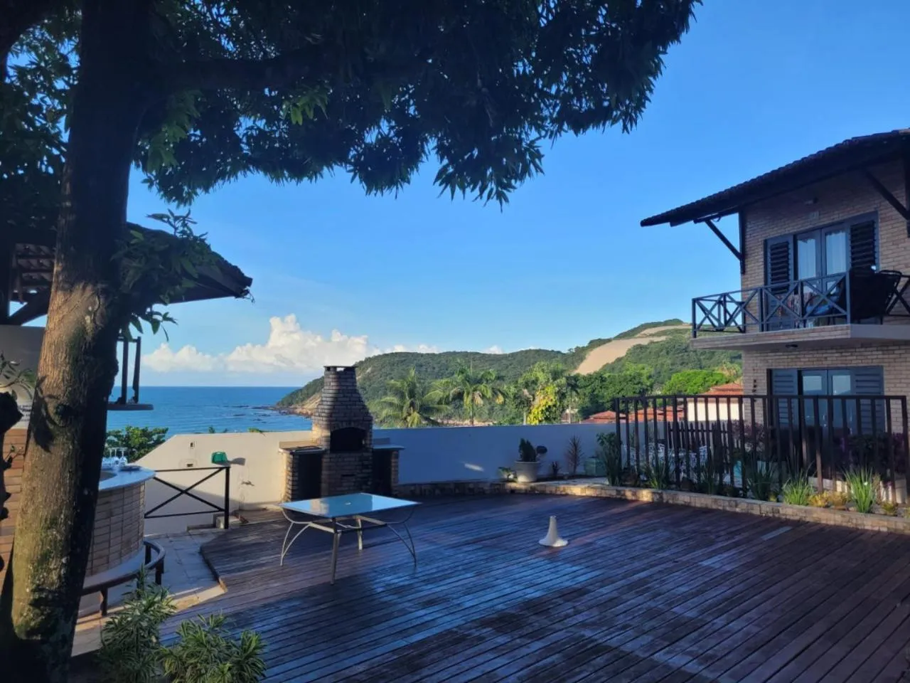 Seating area in Apartamentos Natal Ponta Negra Vista Espetacular para o Mar