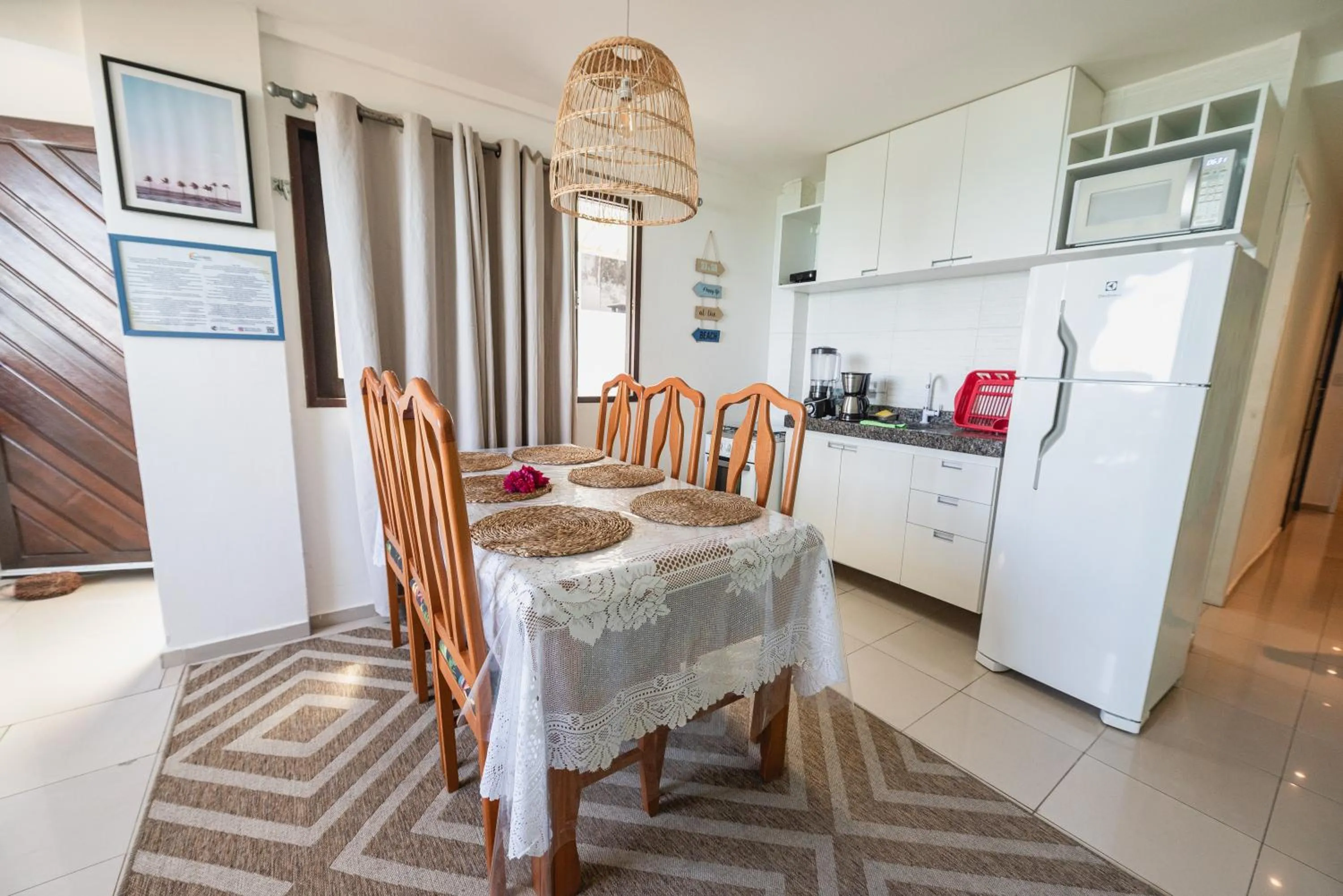 Living room in Apartamentos Natal Ponta Negra Vista Espetacular para o Mar