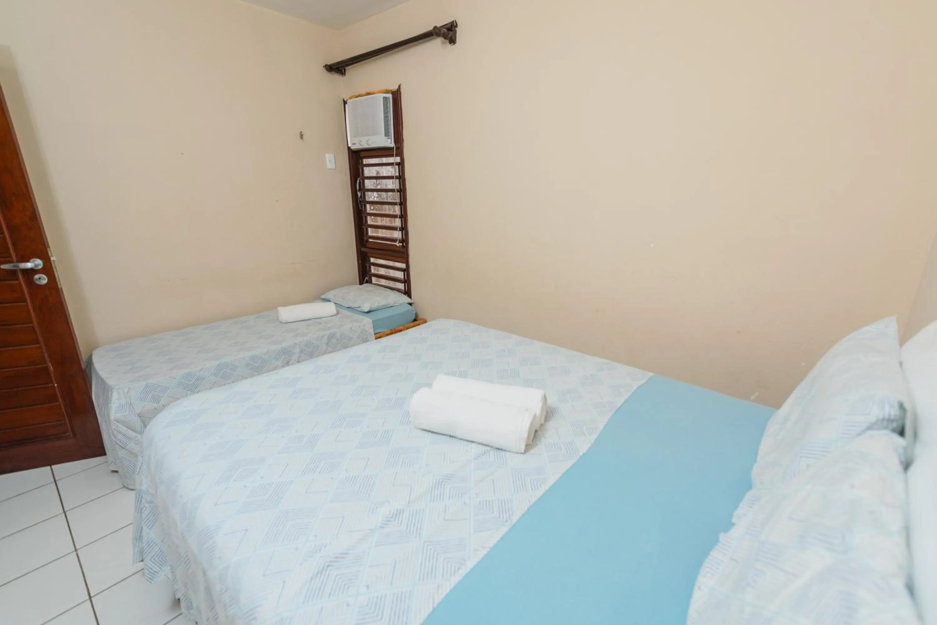 Bed in Apartamentos Natal Ponta Negra Vista Espetacular para o Mar