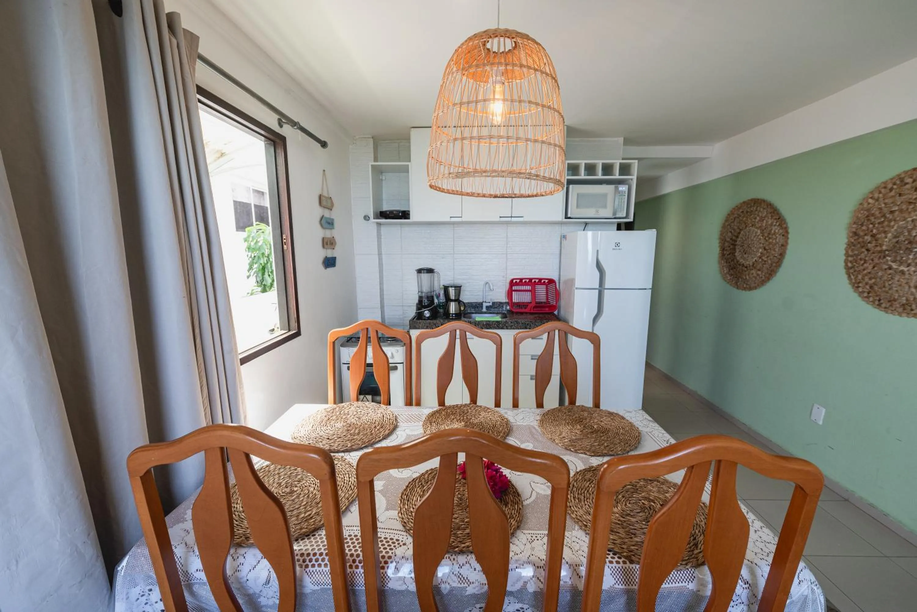 Seating area in Apartamentos Natal Ponta Negra Vista Espetacular para o Mar