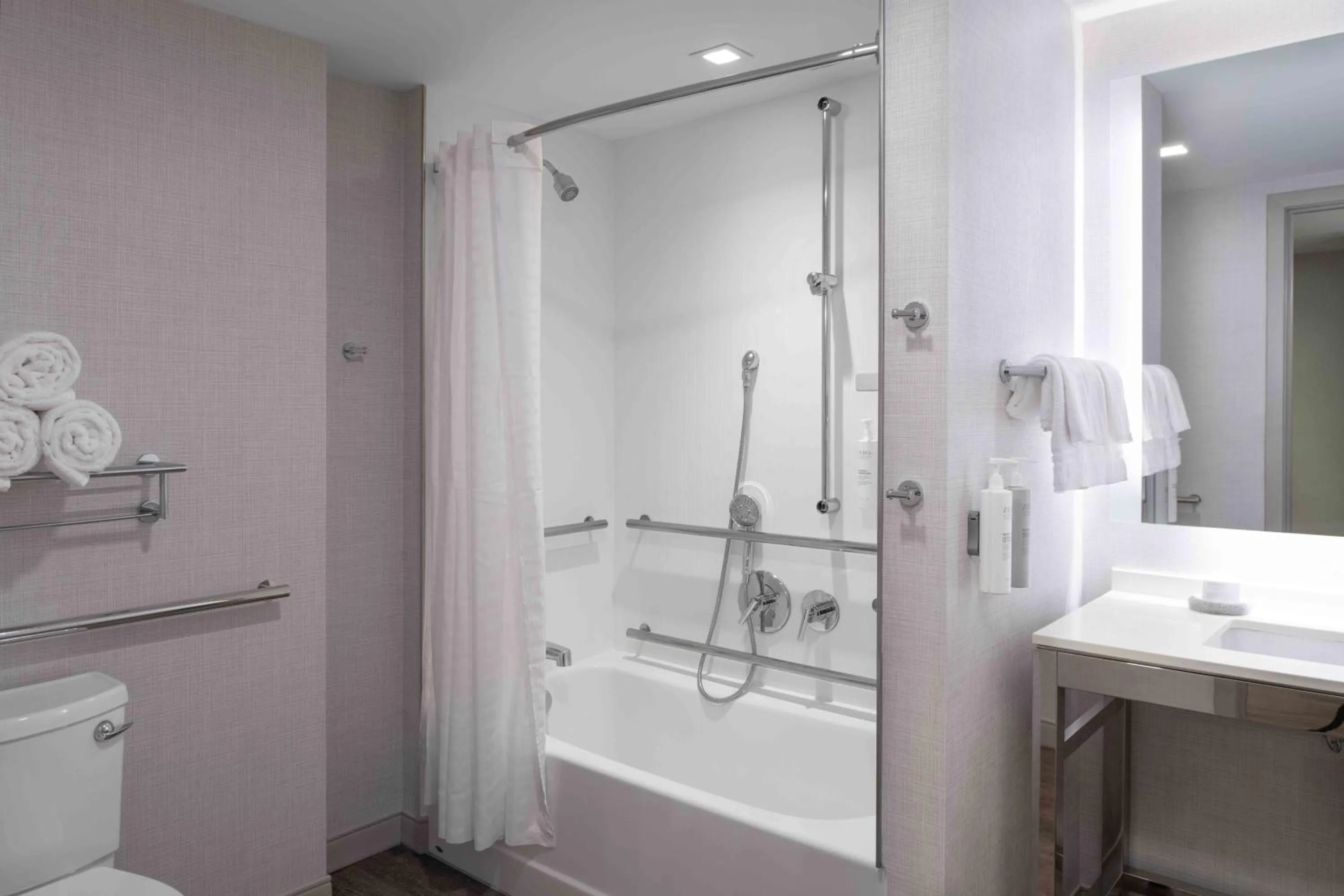 Bathroom in Homewood Suites By Hilton Boston Logan Airport Chelsea