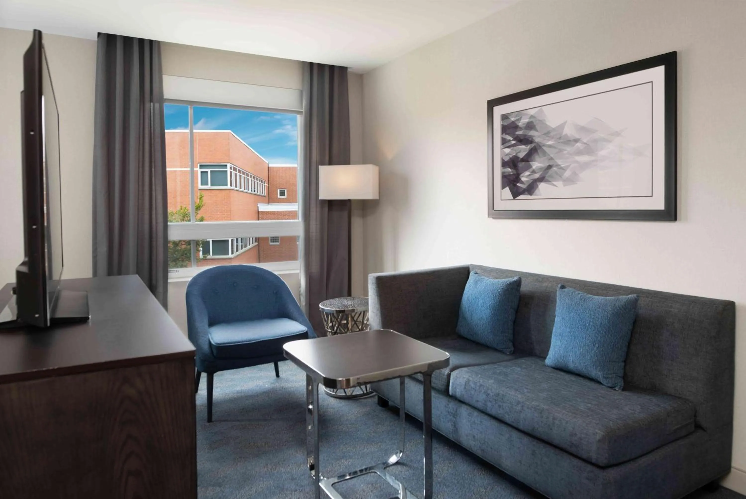 Living room in Homewood Suites By Hilton Boston Logan Airport Chelsea