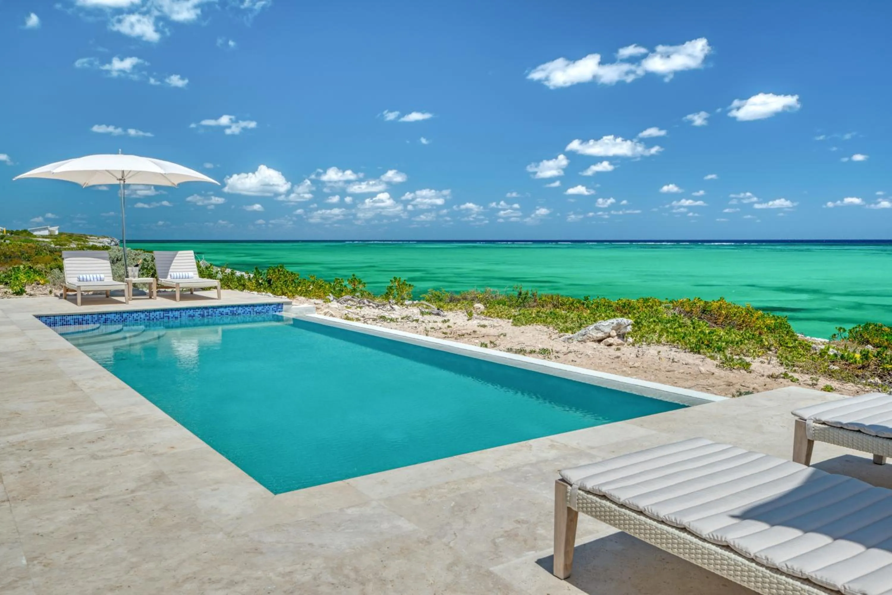 Swimming pool in Sailrock South Caicos, Small Luxury Hotels of the World