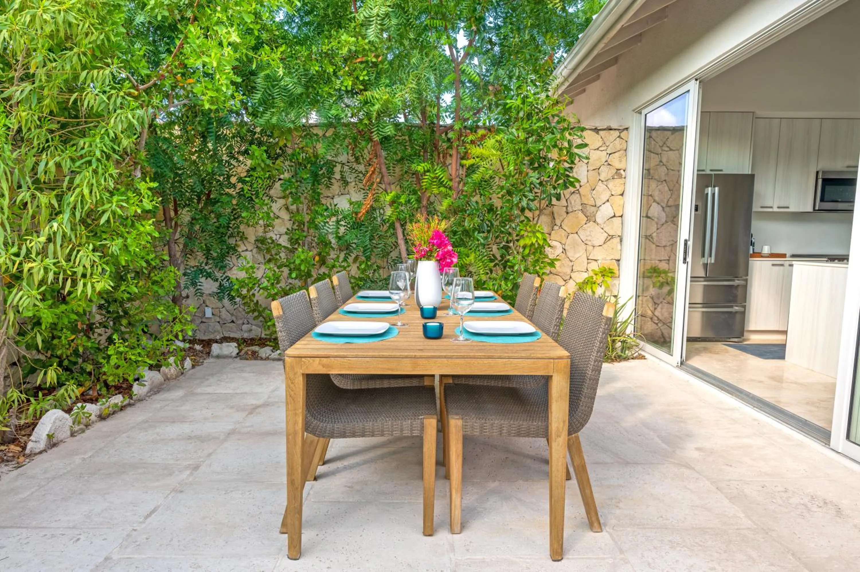 Patio in Sailrock South Caicos, Small Luxury Hotels of the World