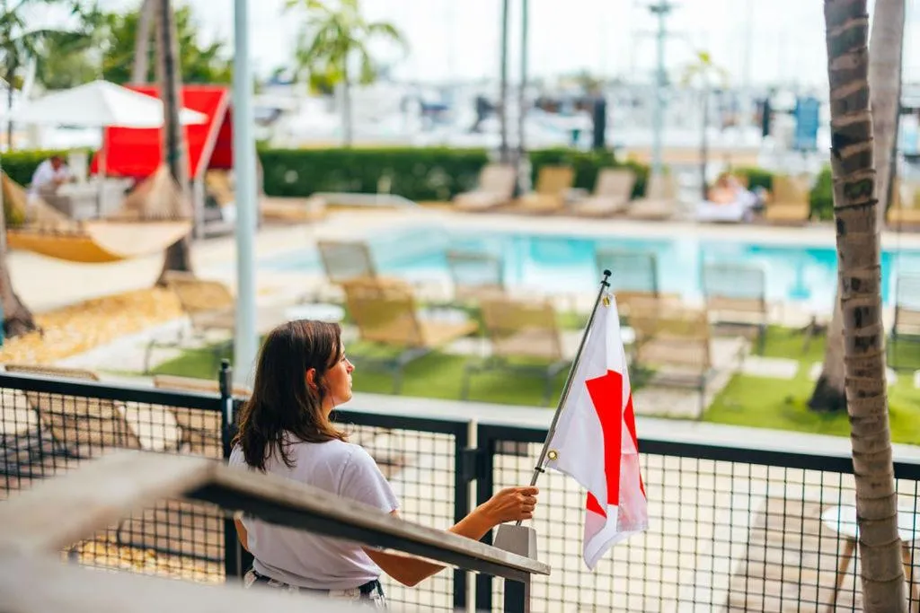 Patio in The Perry Hotel & Marina Key West