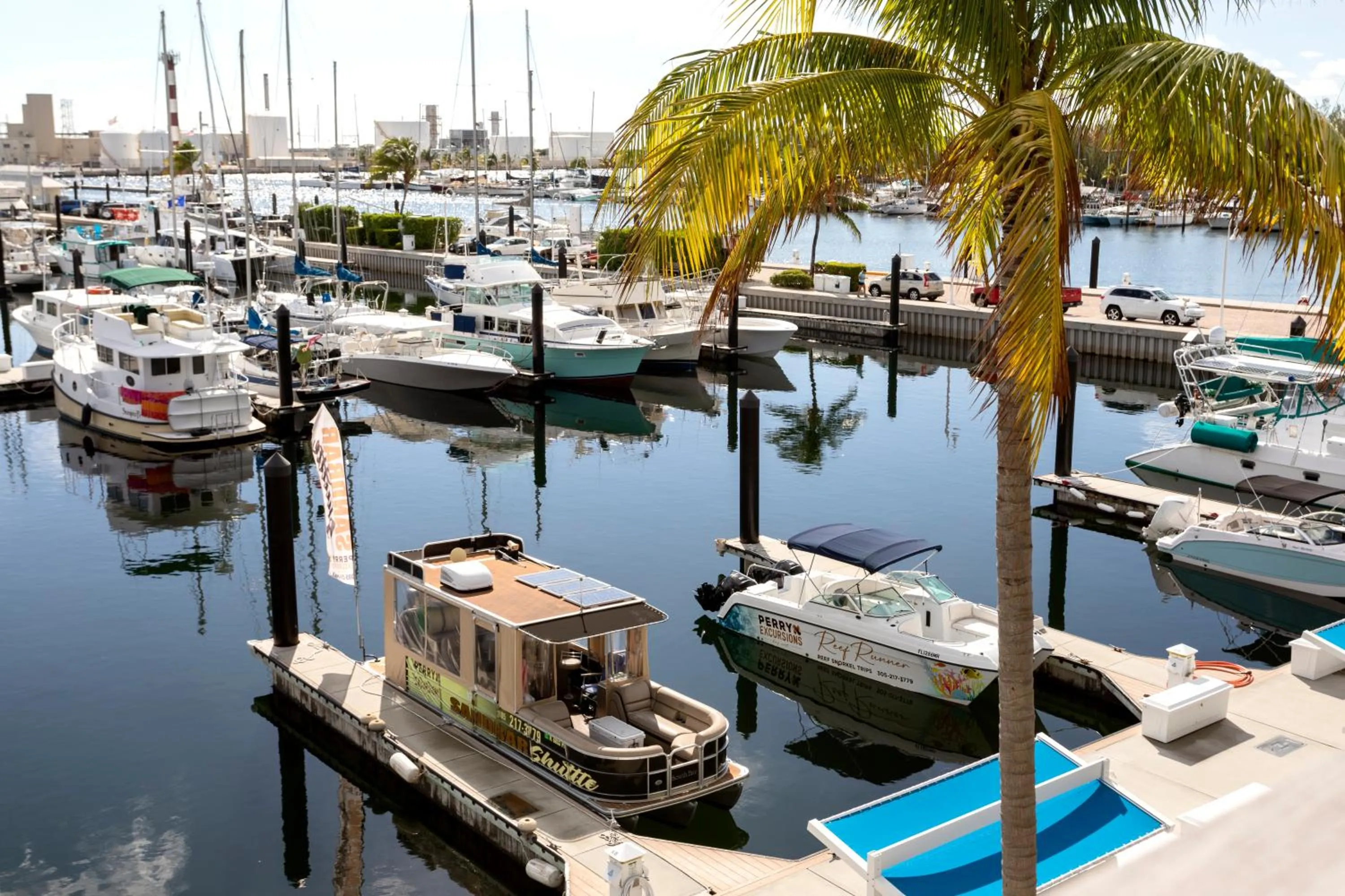 Lake view in The Perry Hotel & Marina Key West