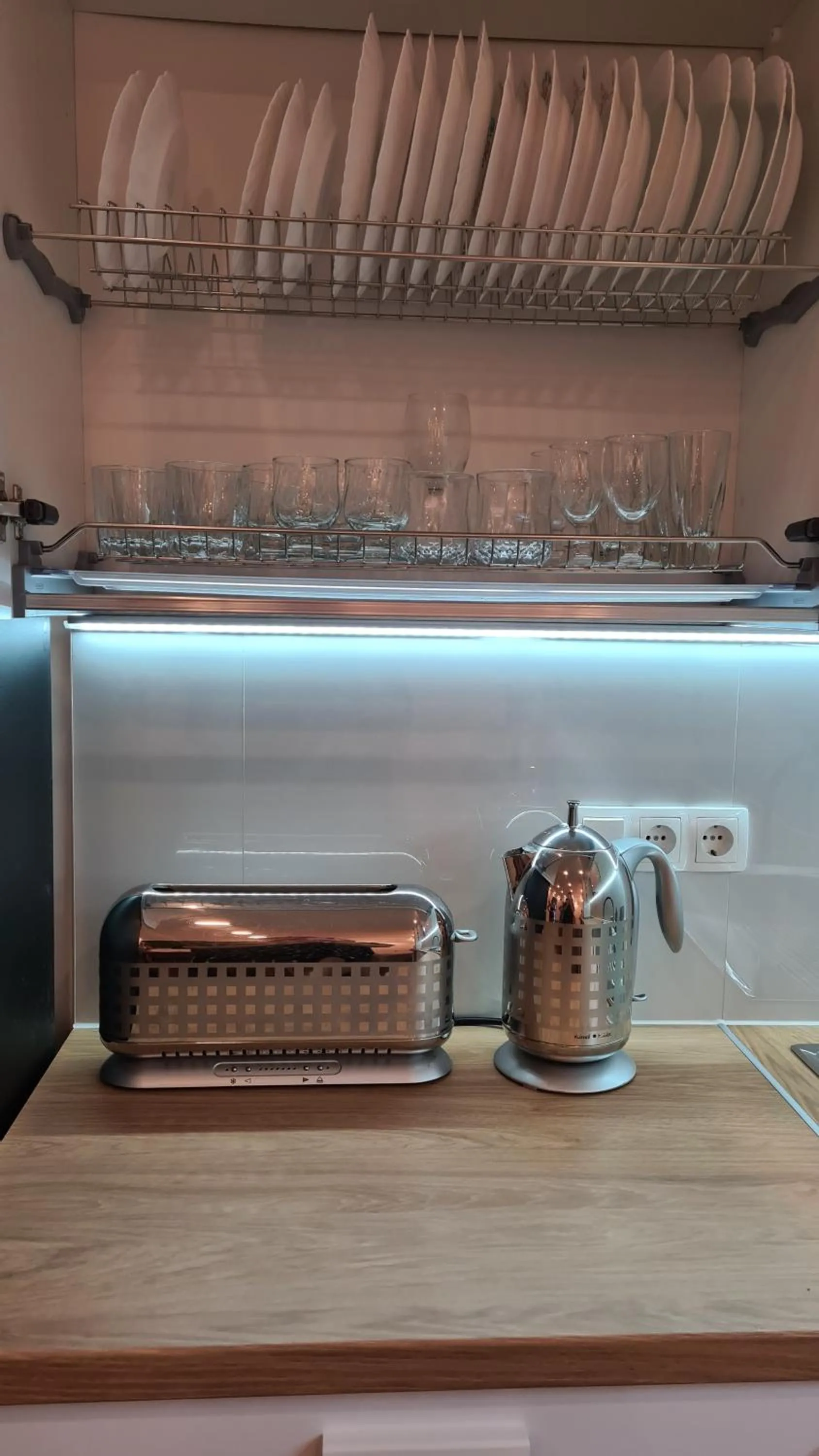 Kitchen or kitchenette in Holiday Home Oaza Mira