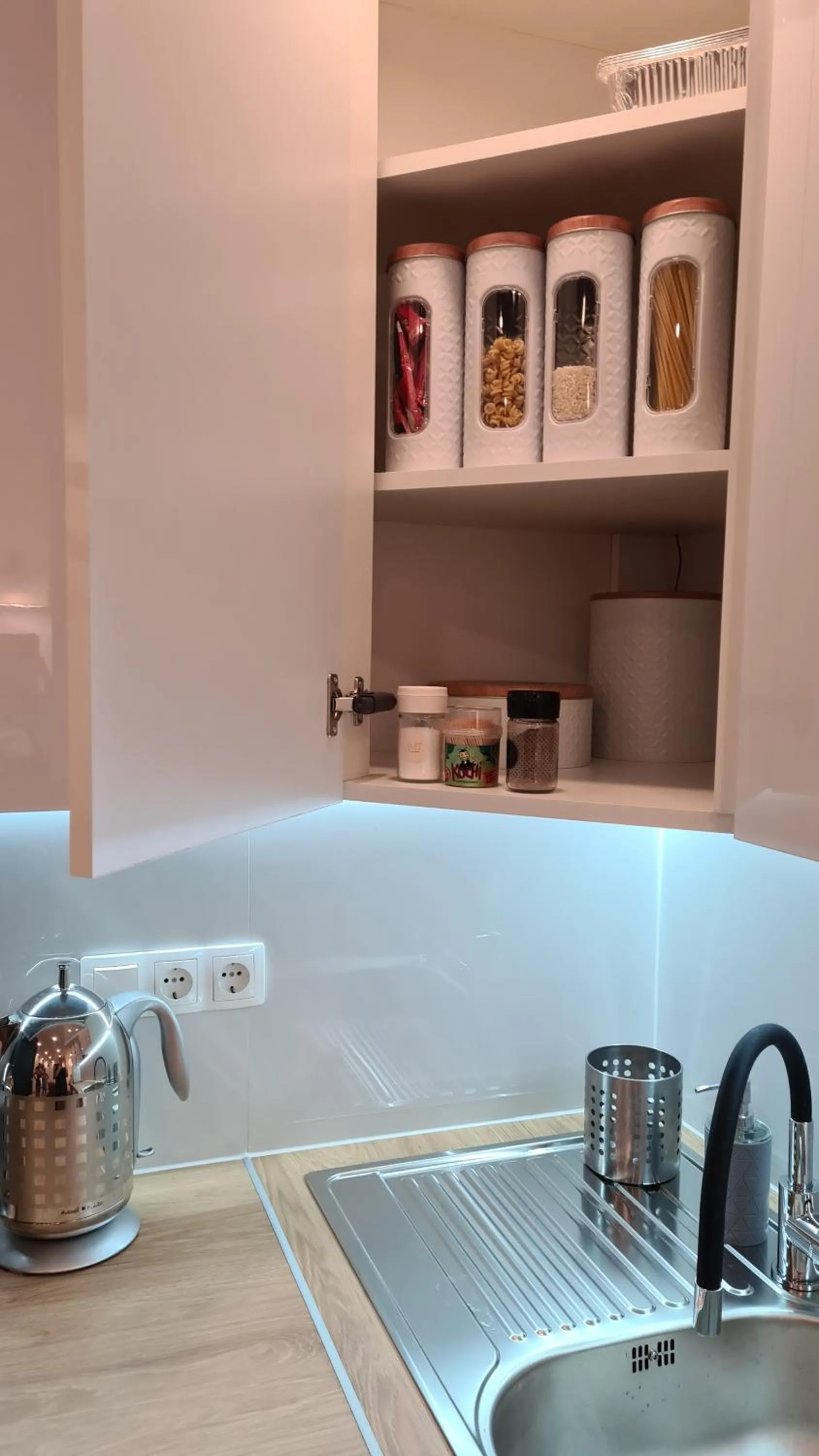 Kitchen or kitchenette in Holiday Home Oaza Mira