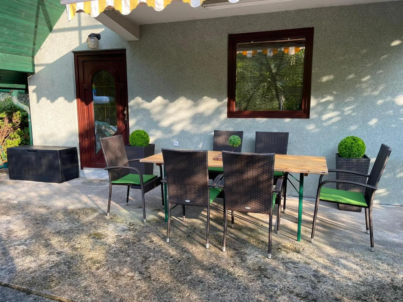 Patio in Holiday Home Oaza Mira