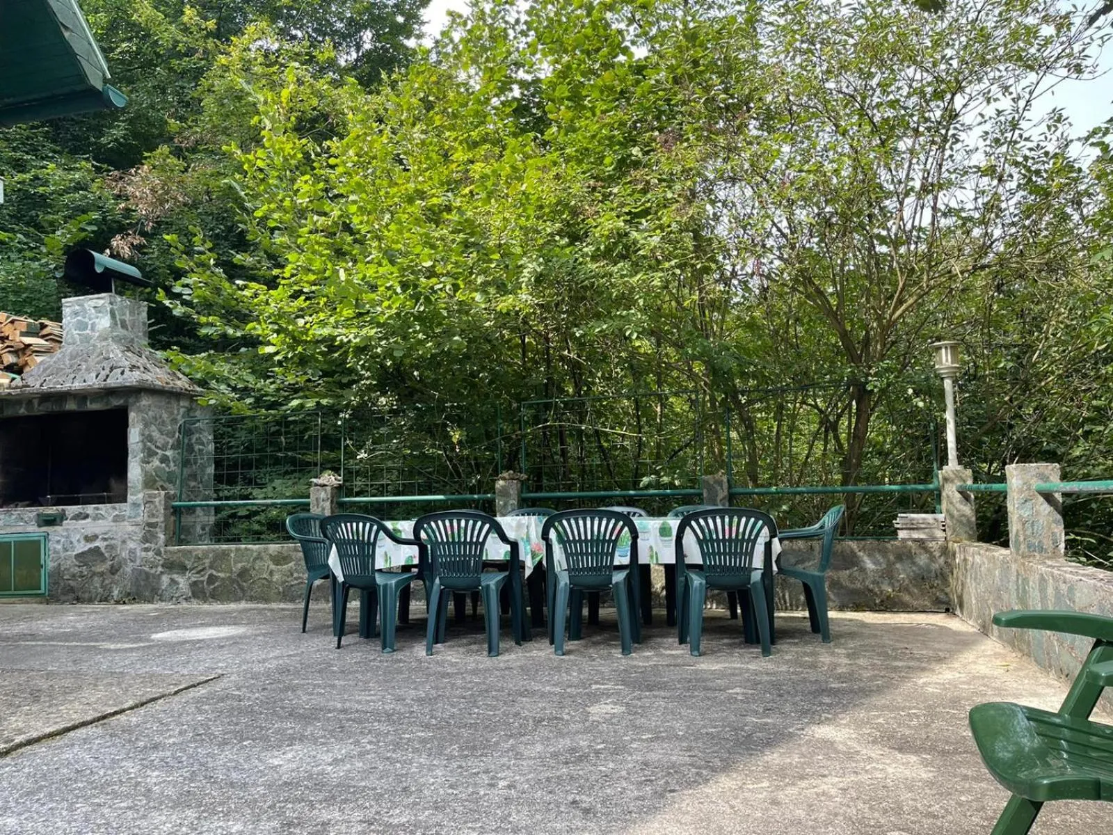 Patio in Holiday Home Oaza Mira