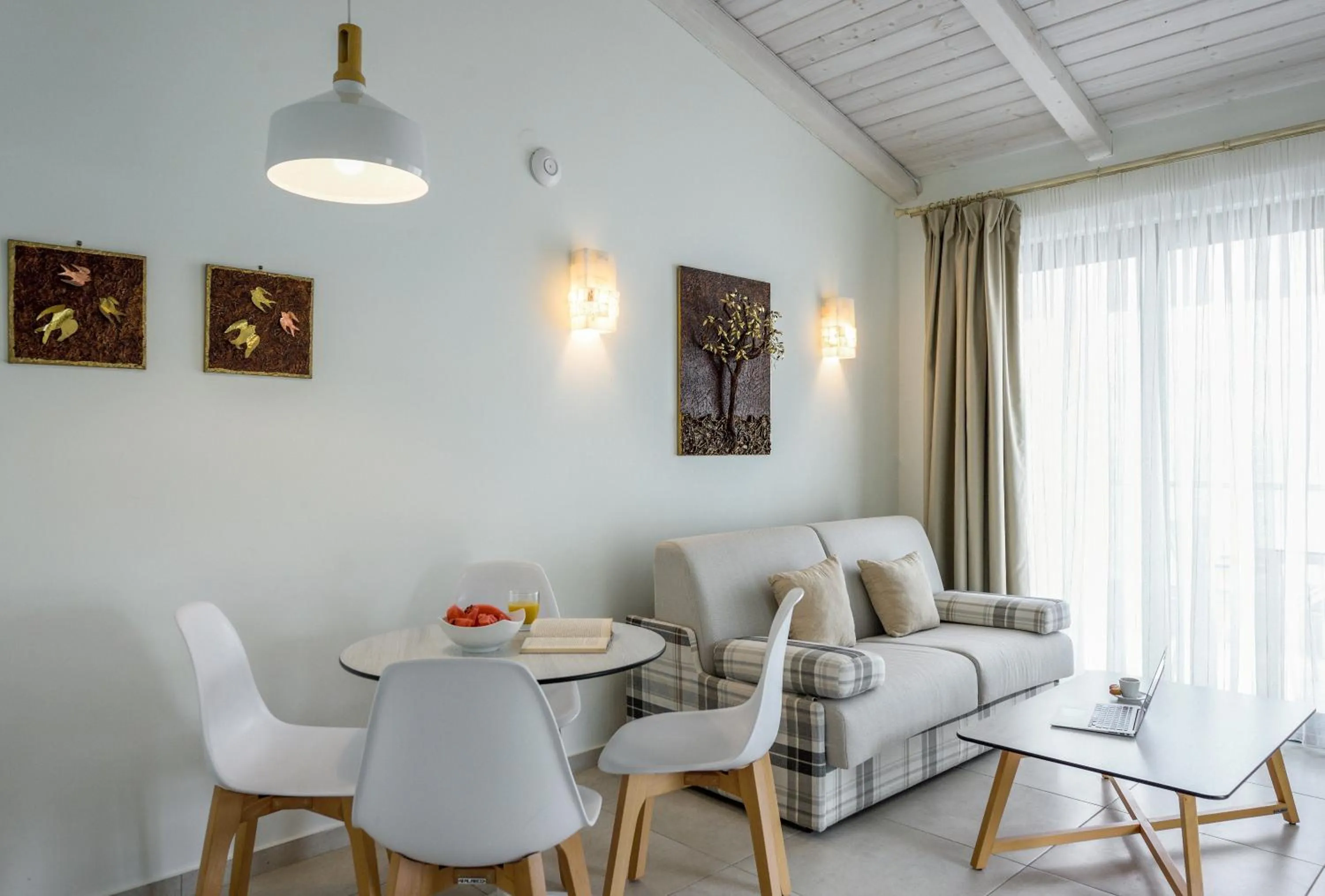 Living room in Elpiniki Luxury Apartments