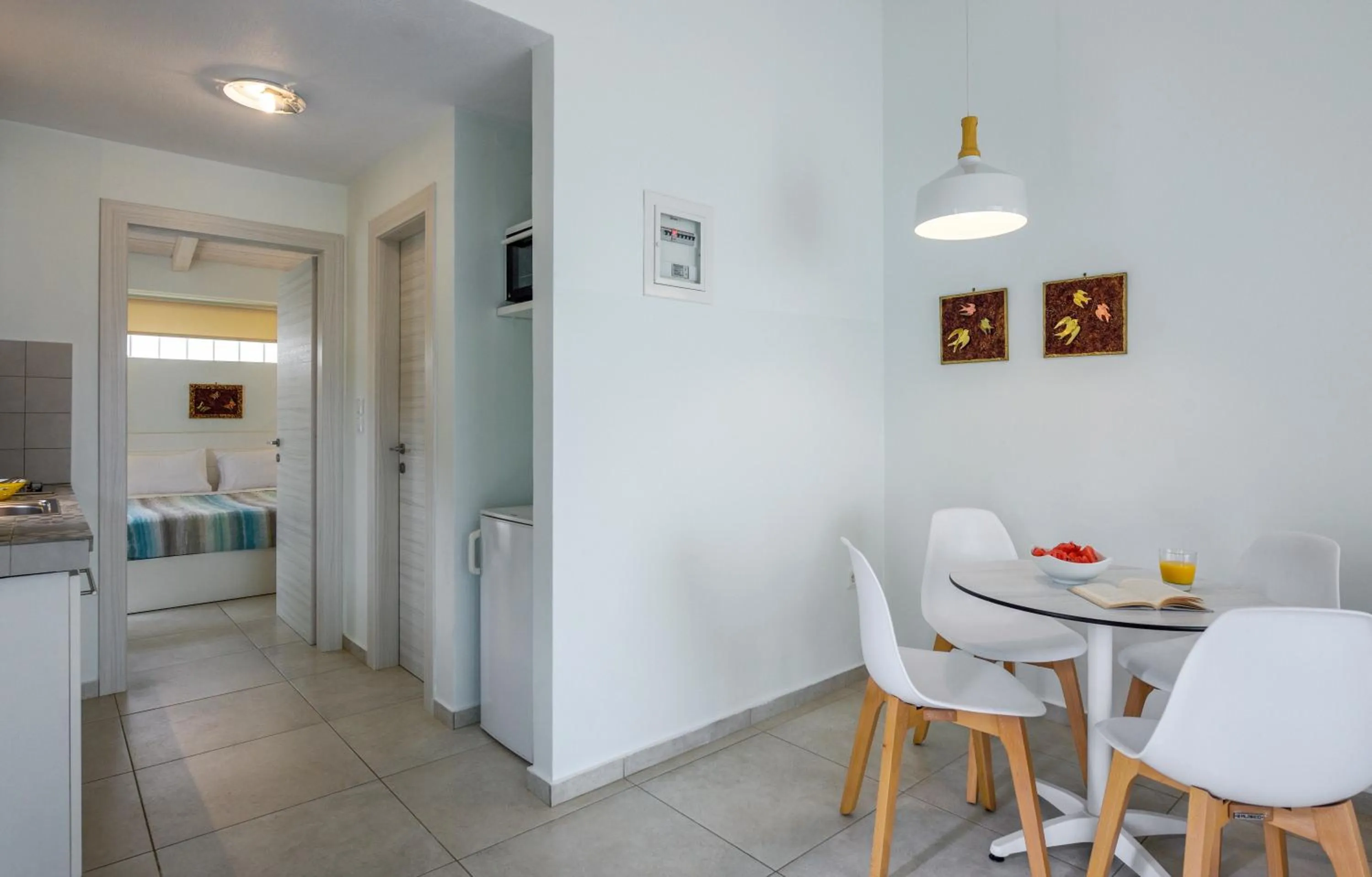 Kitchen or kitchenette in Elpiniki Luxury Apartments