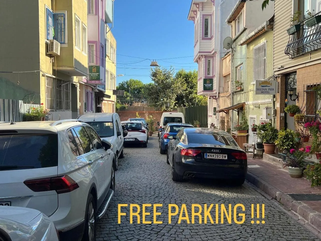 Street view in Sultanahmet inn Hotel