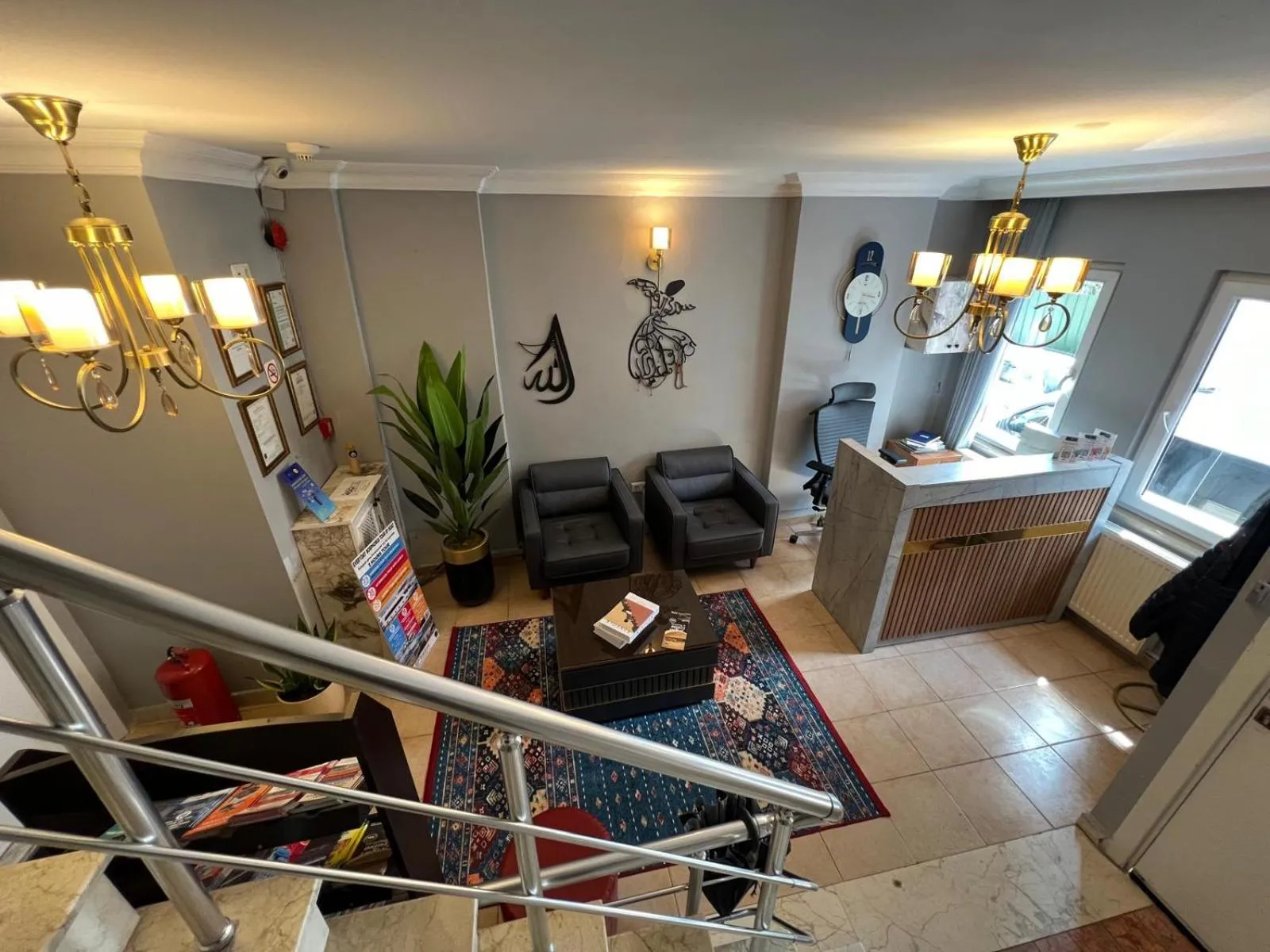 Lobby or reception in Sultanahmet inn Hotel