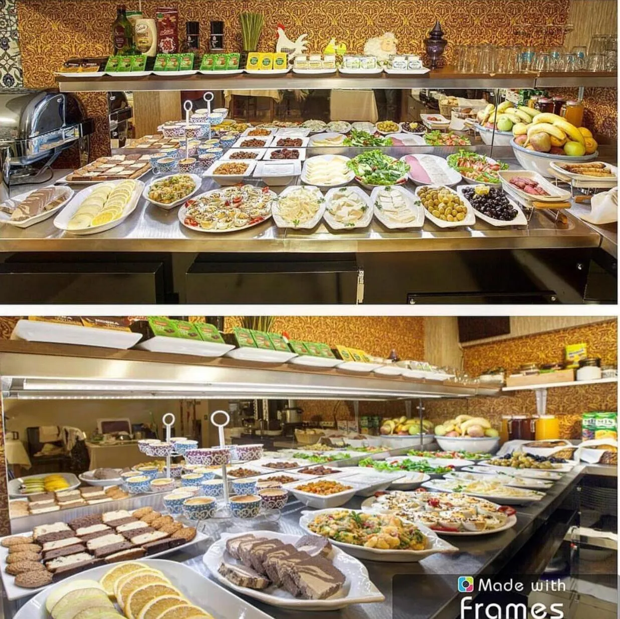 Food and drinks in Sultanahmet inn Hotel