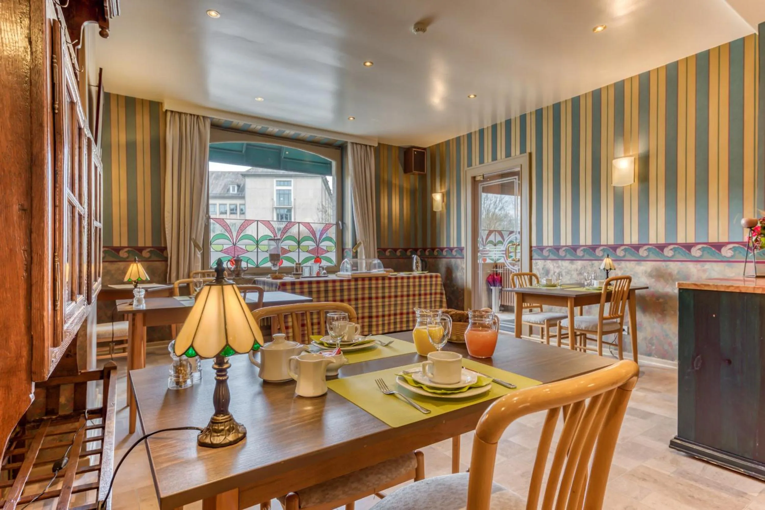 Dining area in Hôtel Le Cor de Chasse
