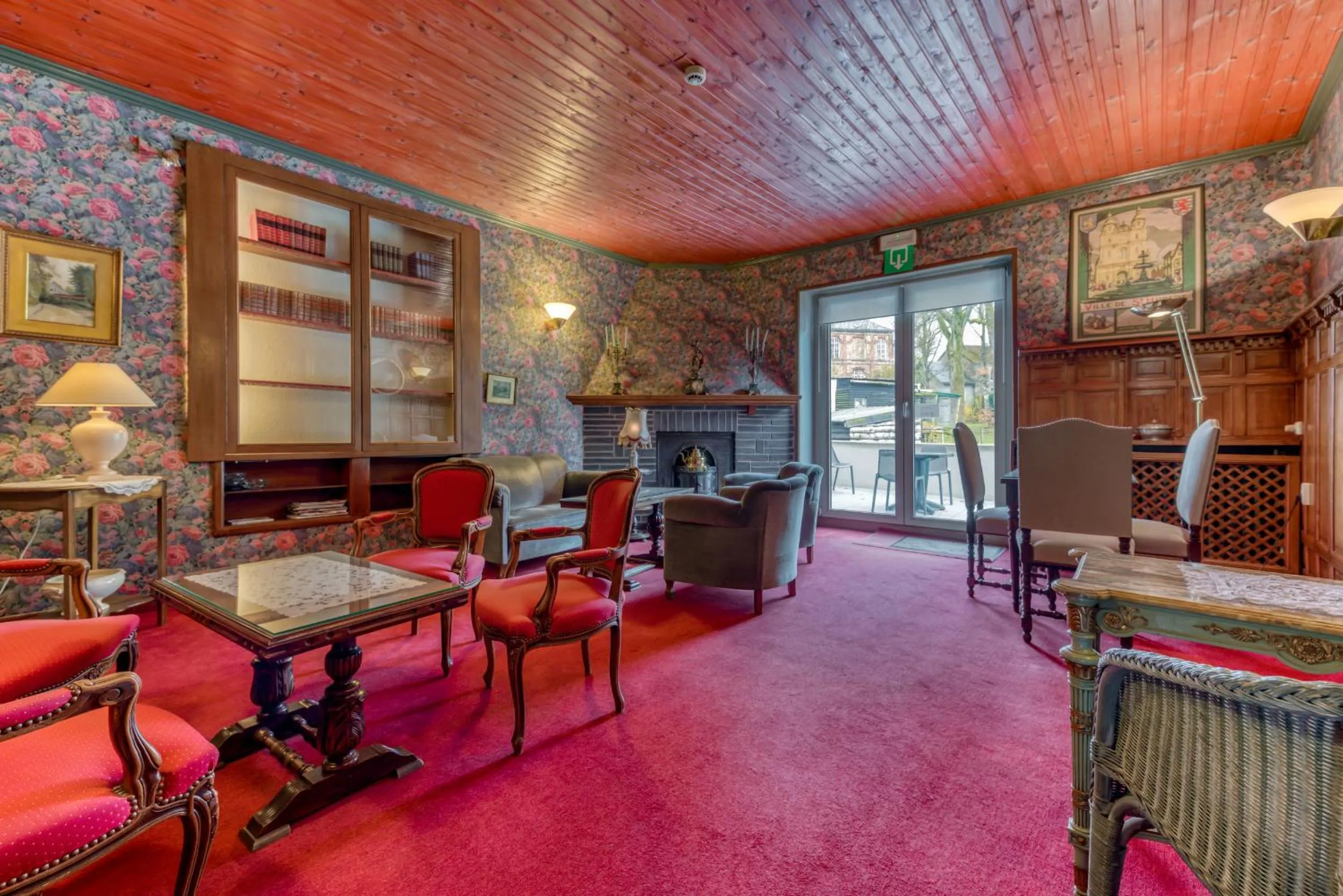 Living room in Hôtel Le Cor de Chasse