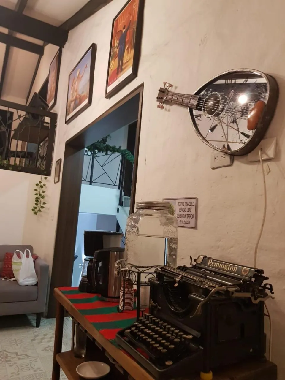 Living room in Rivière Boutique Hotel