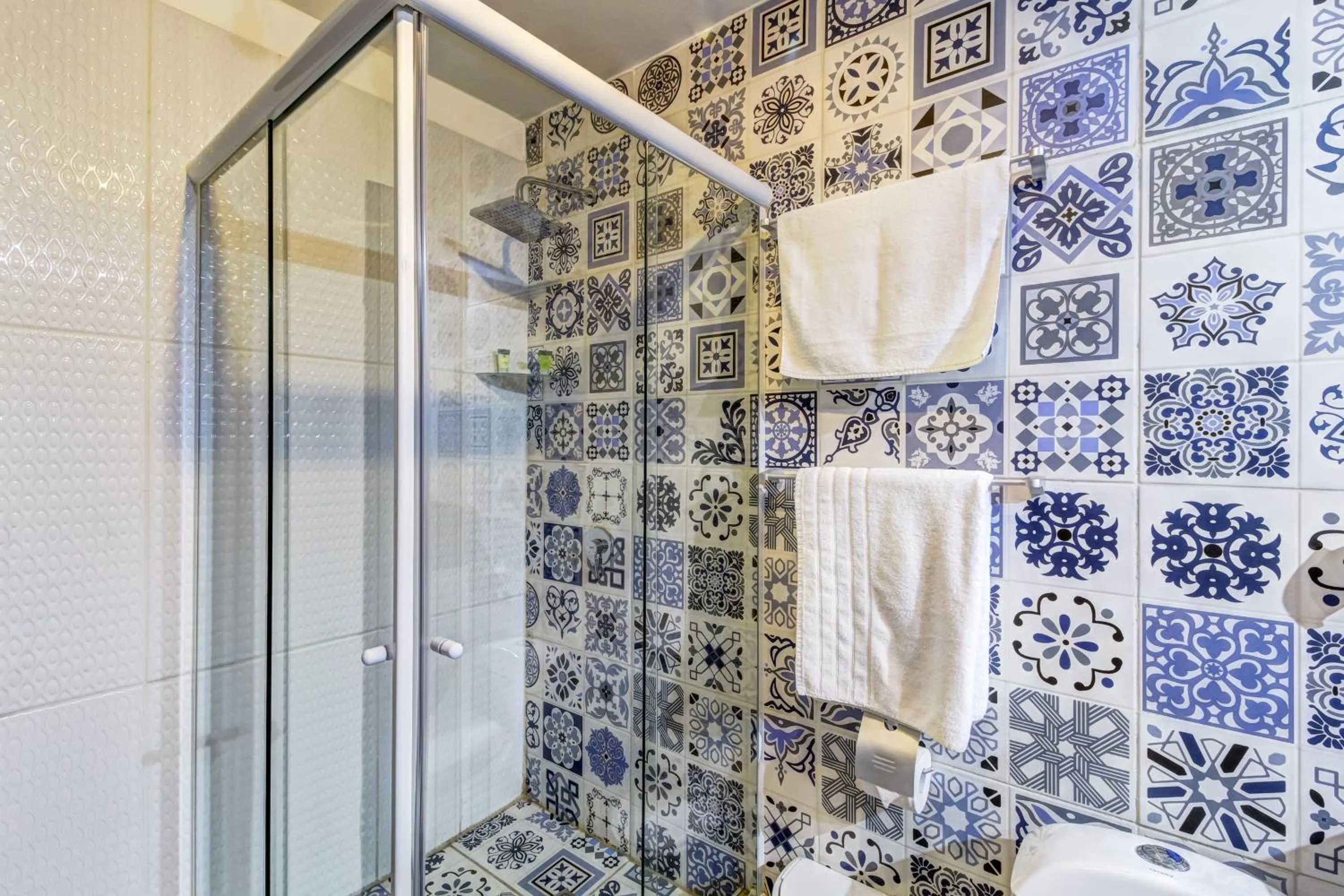 Shower in Casa Puente Hotel Boutique