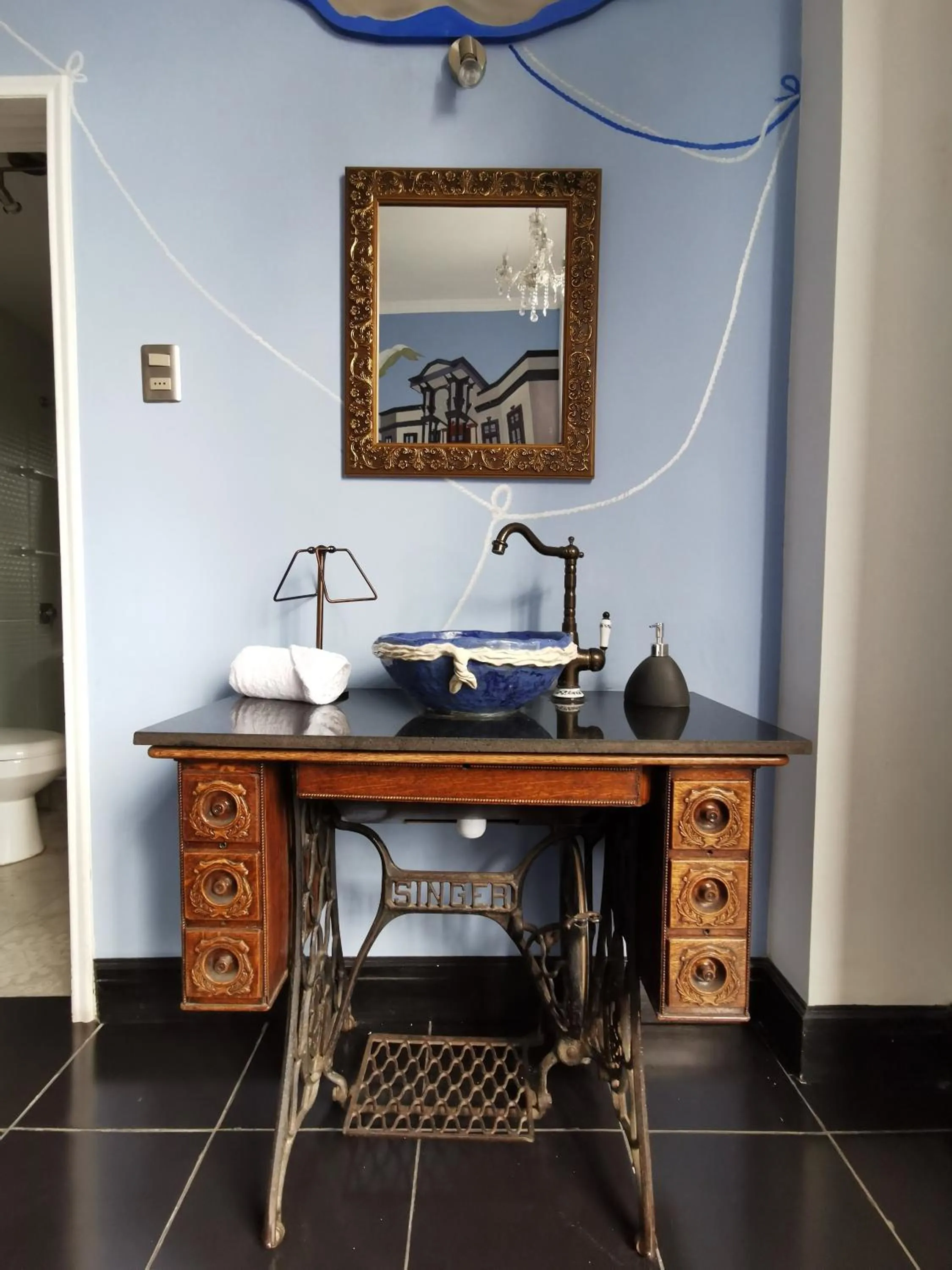 Decorative detail in Casa Puente Hotel Boutique