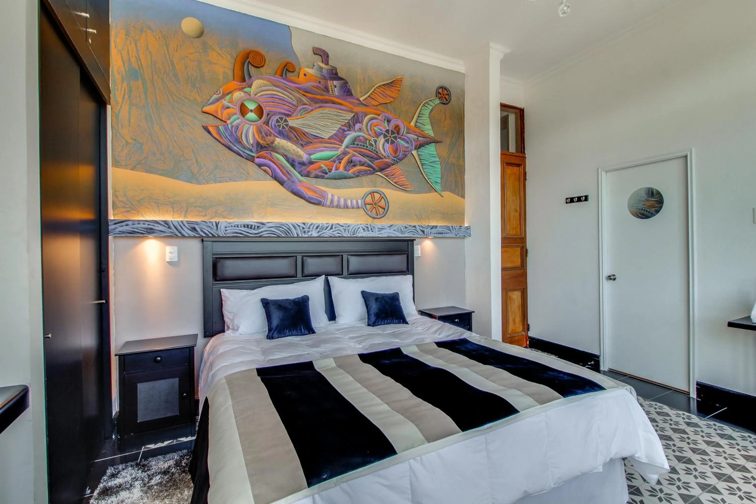 Bed in Casa Puente Hotel Boutique