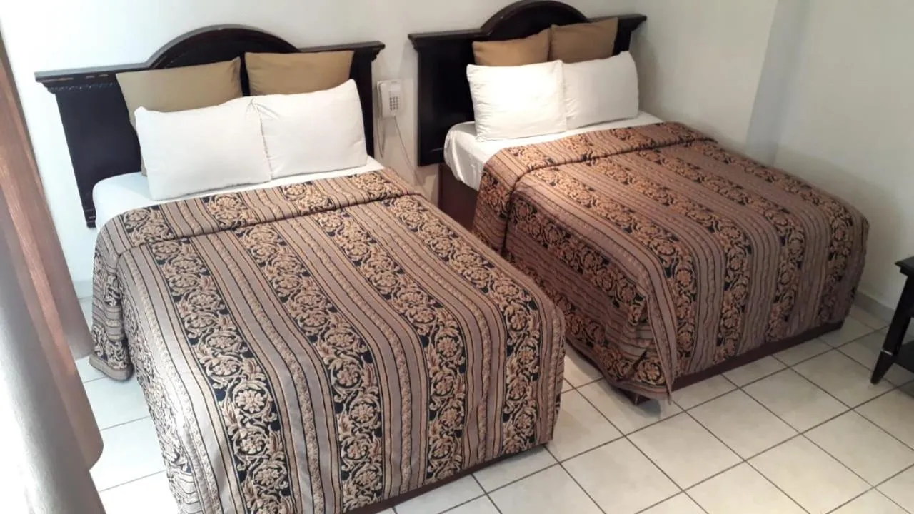 Bed in Hotel Don Quijote