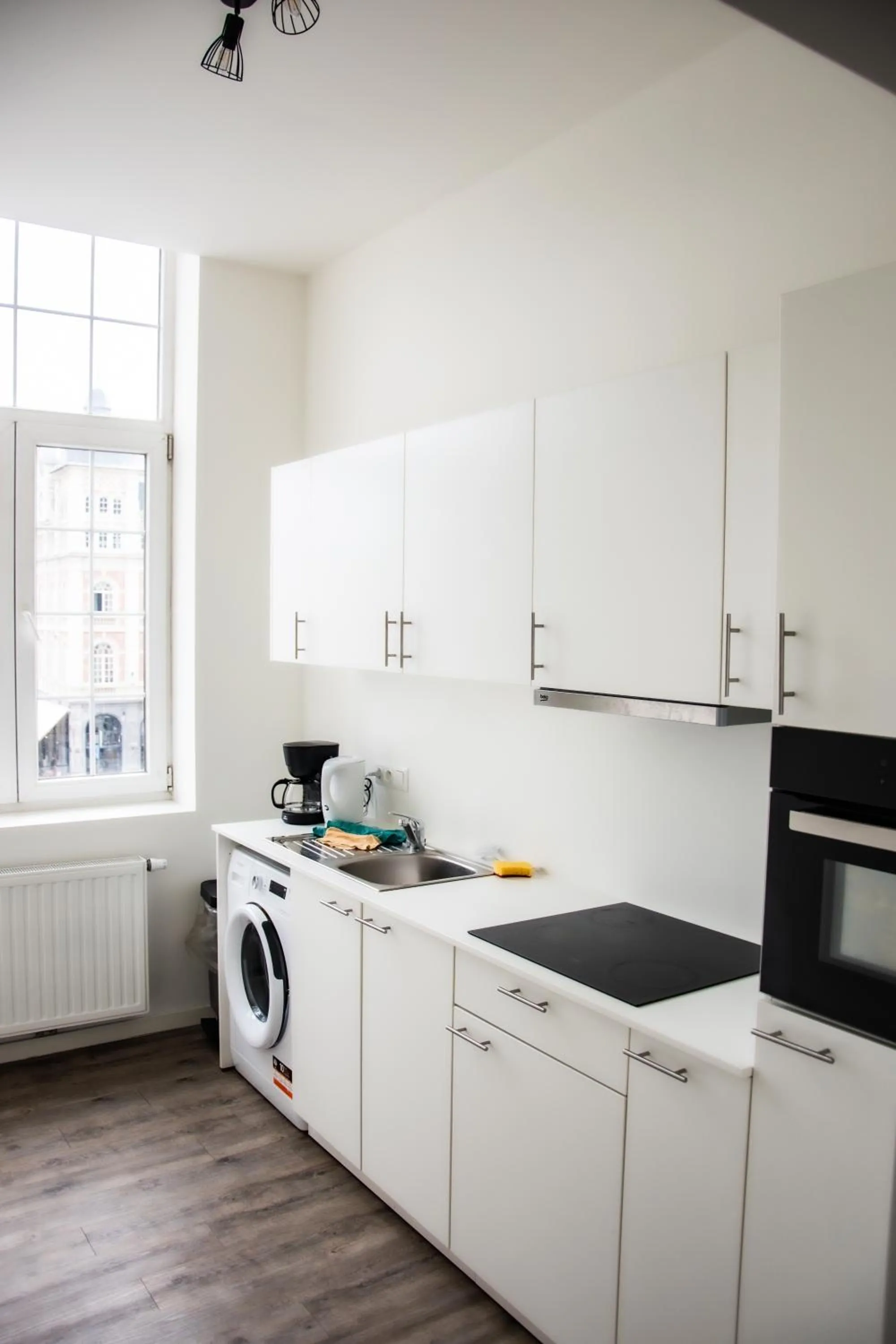 Kitchen or kitchenette in Hotel Industrie