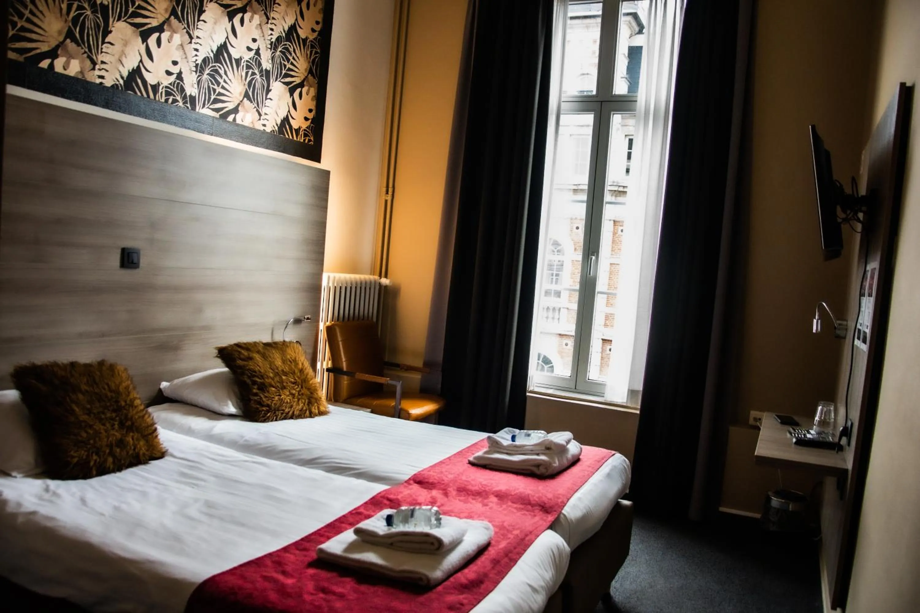 Bedroom, Bed in Hotel Industrie