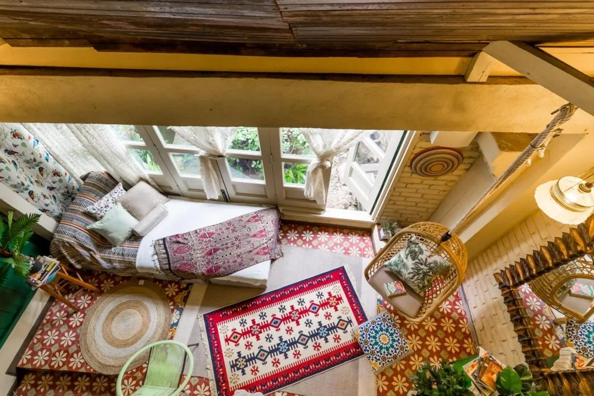 Living room in Classic Malay House in KL City Centre