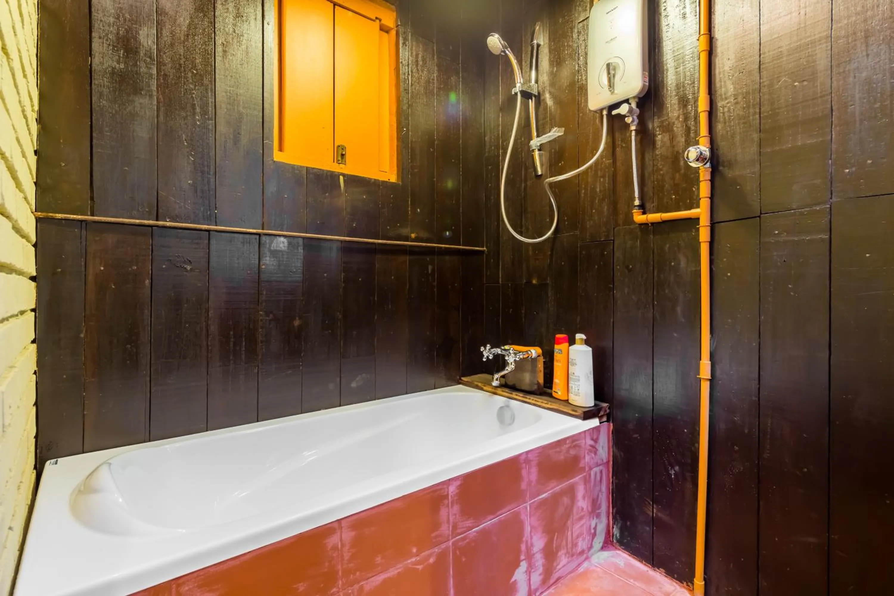 Shower in Classic Malay House in KL City Centre