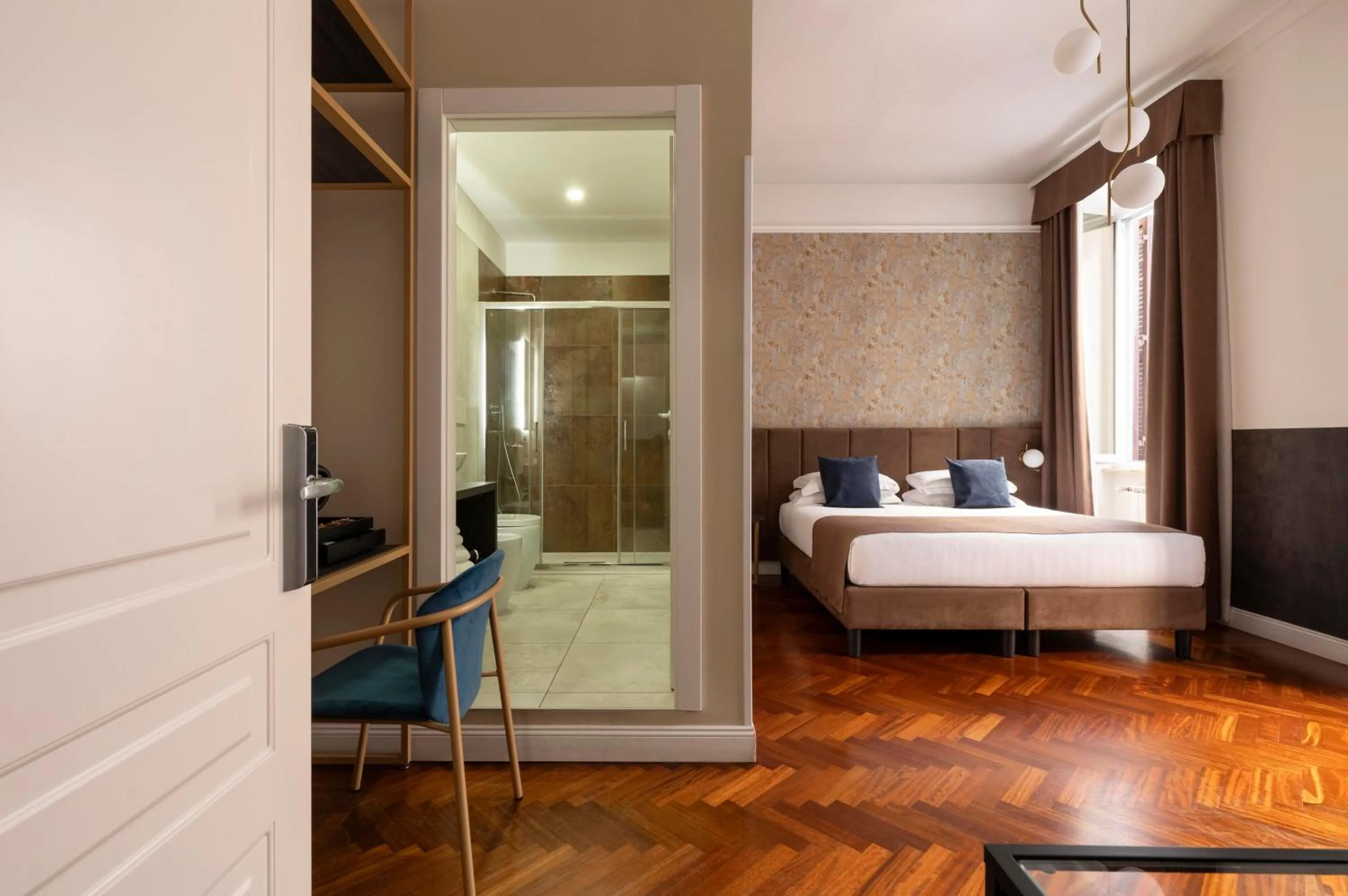 Bed in Vittoriano Suite