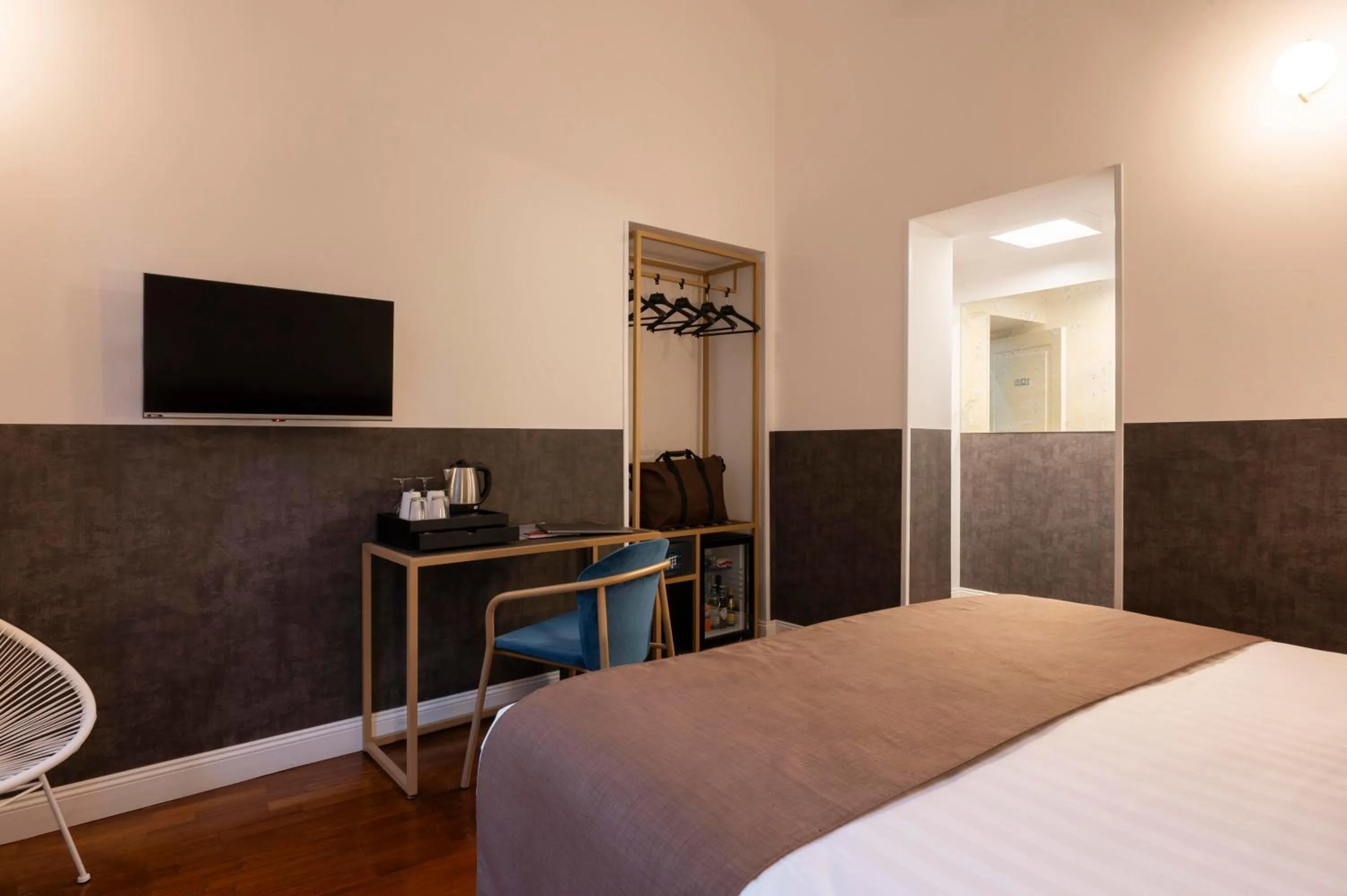 Bed in Vittoriano Suite