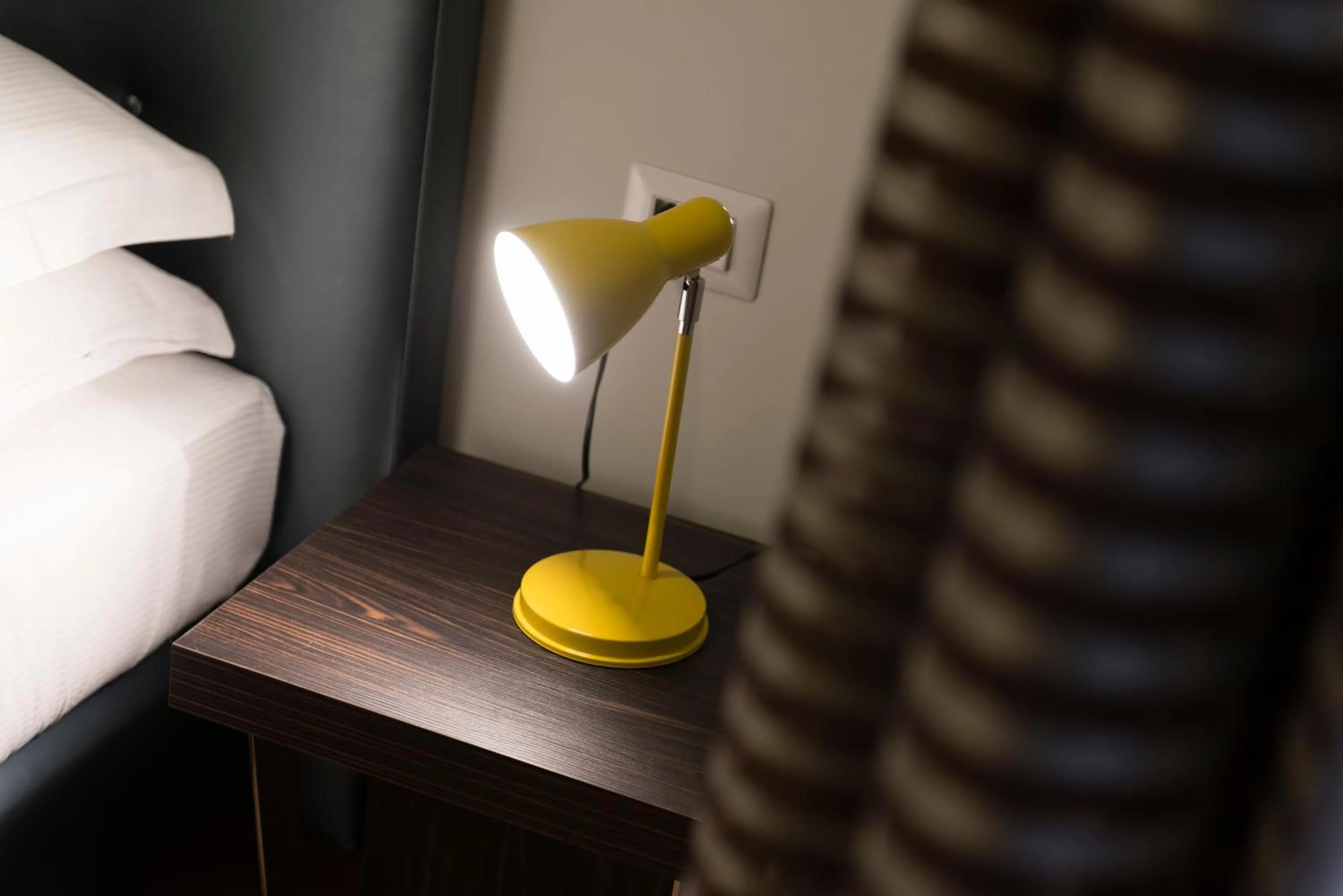 Decorative detail, Bed in Vittoriano Suite