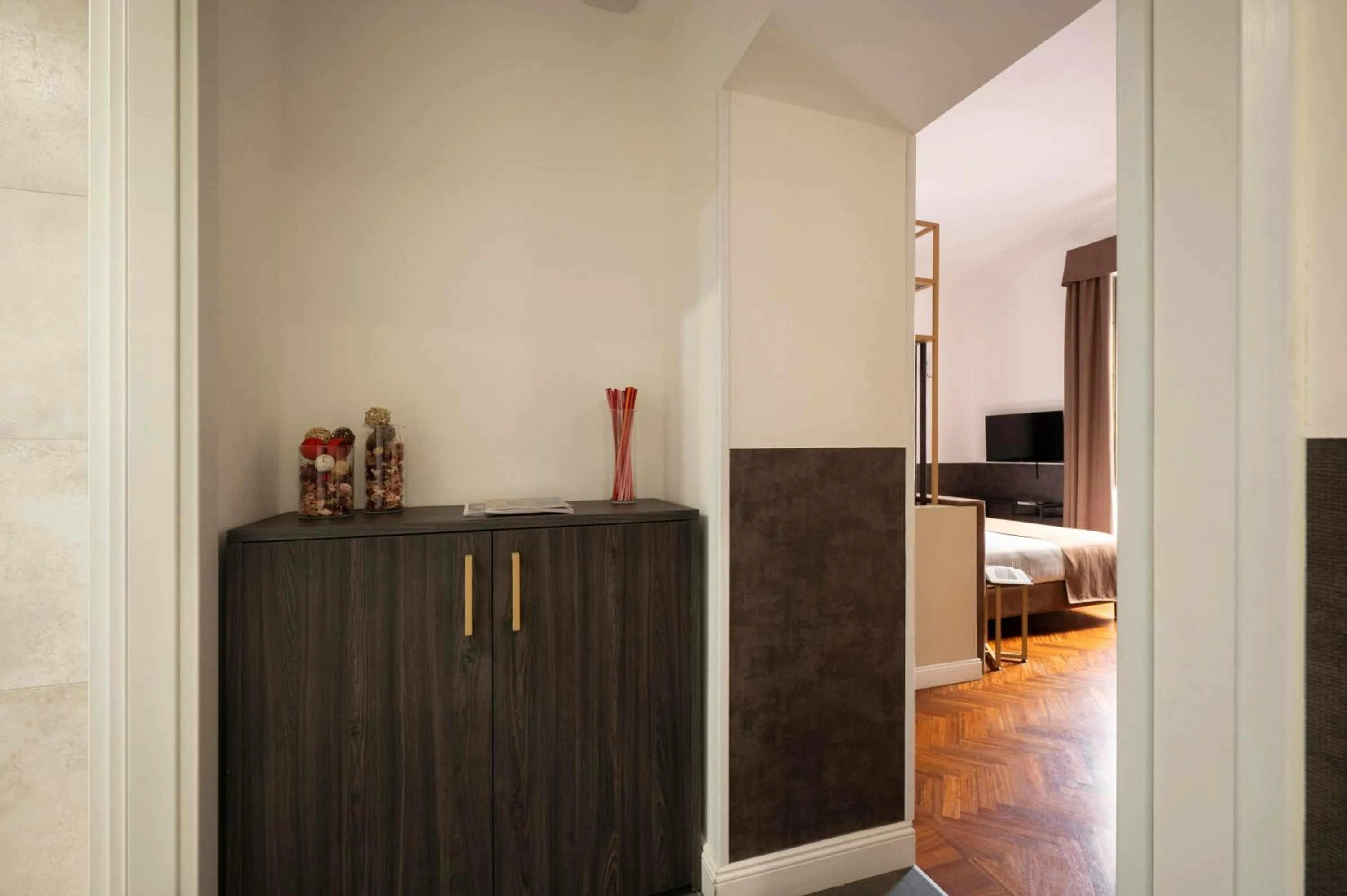 Bed in Vittoriano Suite