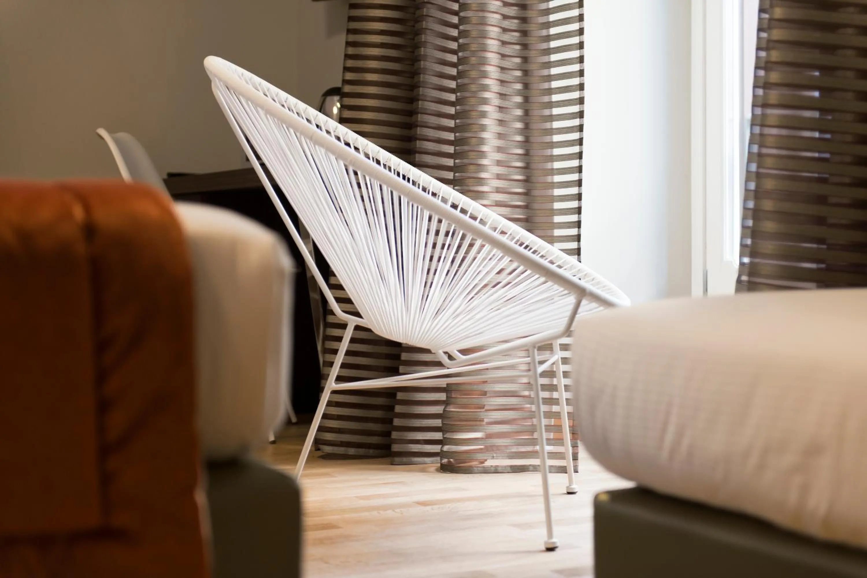 Decorative detail, Bed in Vittoriano Suite