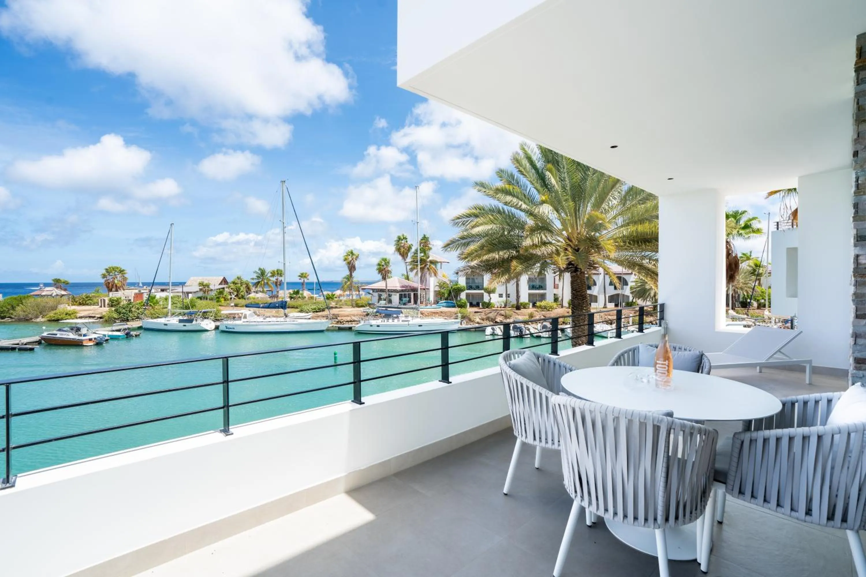 Balcony/Terrace in Van der Valk Plaza Beach & Dive Resort Bonaire - ALL INCLUSIVE