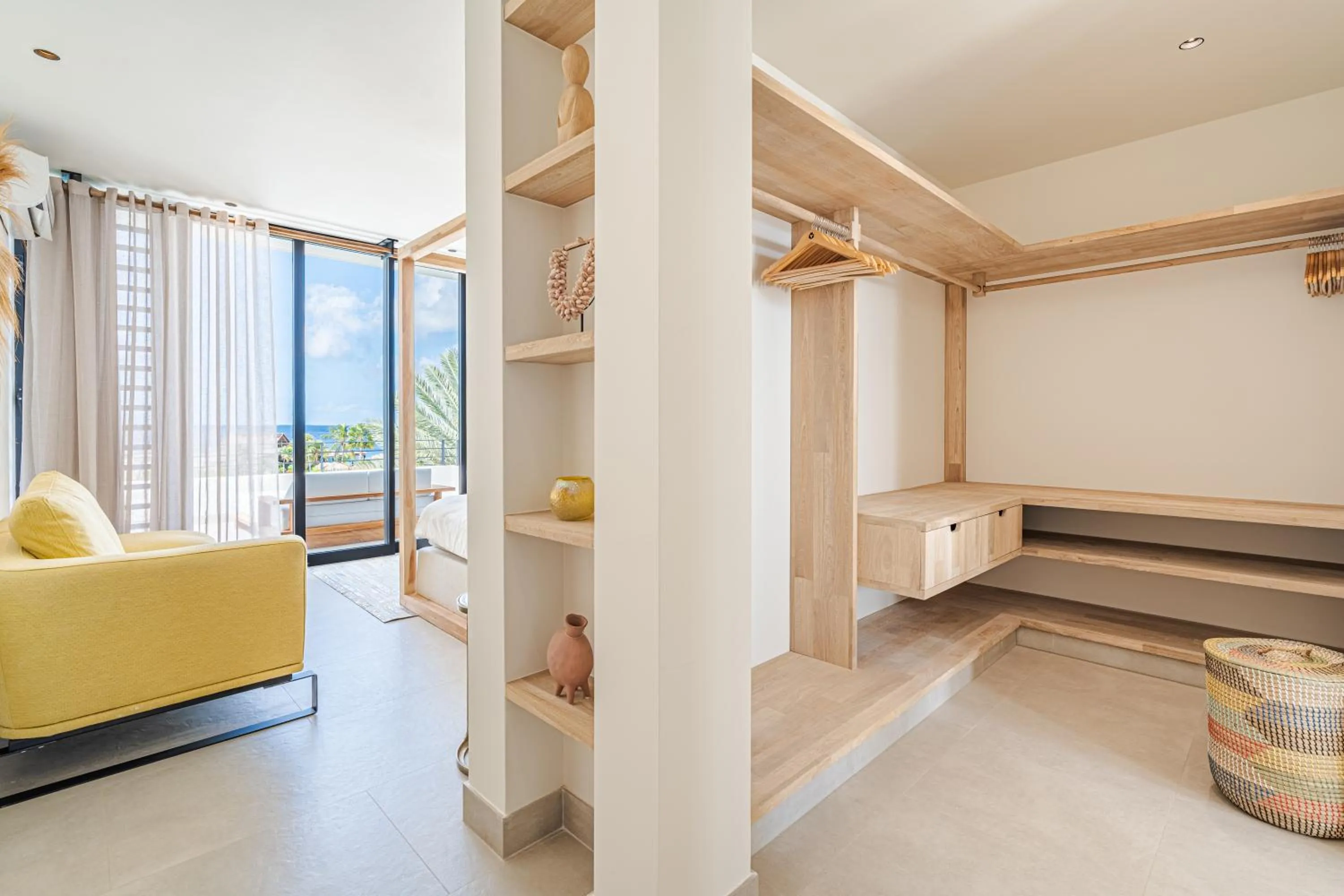 wardrobe in Van der Valk Plaza Beach & Dive Resort Bonaire - ALL INCLUSIVE