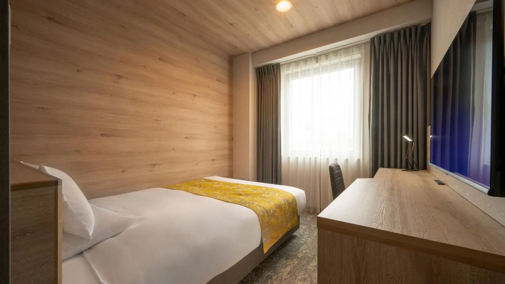 Bed in JR-East Hotel Mets Fukushima