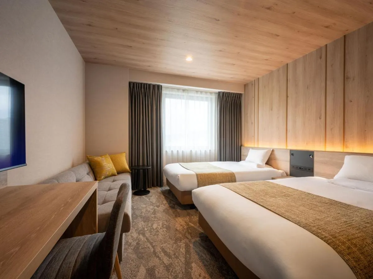 Bed in JR-East Hotel Mets Fukushima