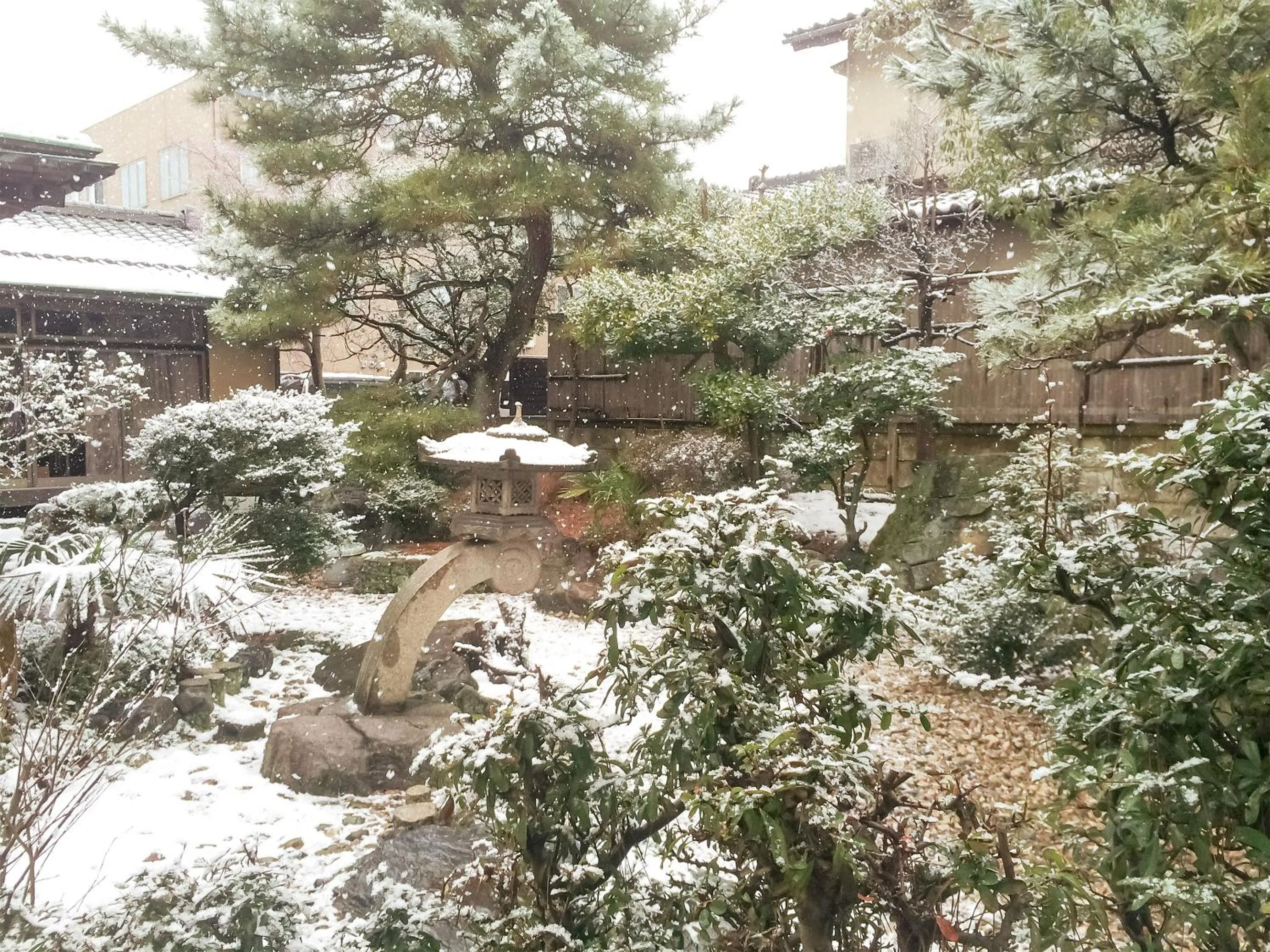 Garden in Ryokan Karasawa