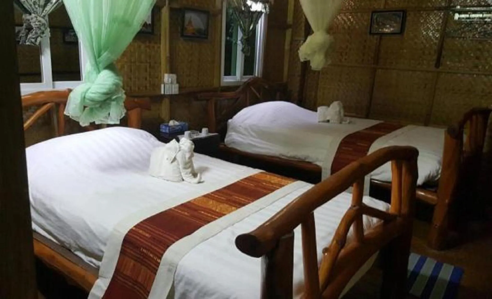 Bedroom, Bed in Soe Ko Ko Beach House & Restaurant
