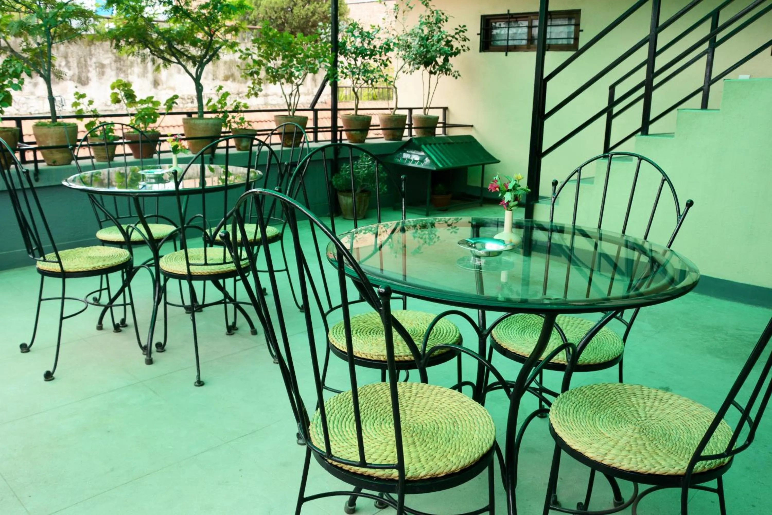 Balcony/Terrace in Fuji Hotel